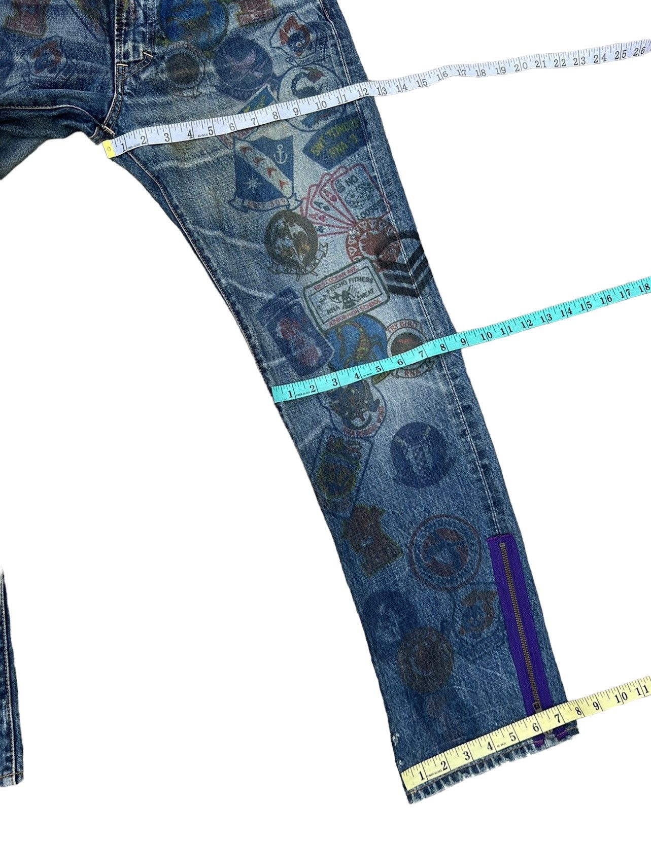 Vintage Vintage Rna Japan Printed Denim Jeans Size US 32 / EU 48 - 4 Thumbnail