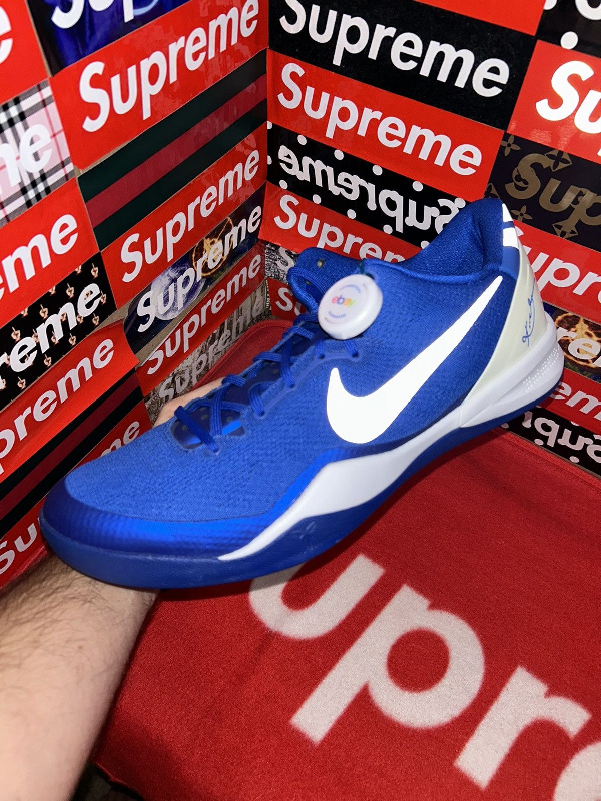 Nike Nike Kobe 8 TB Game Royal 599520-402 size 13 Size US 13 / EU 46 - 6 Thumbnail