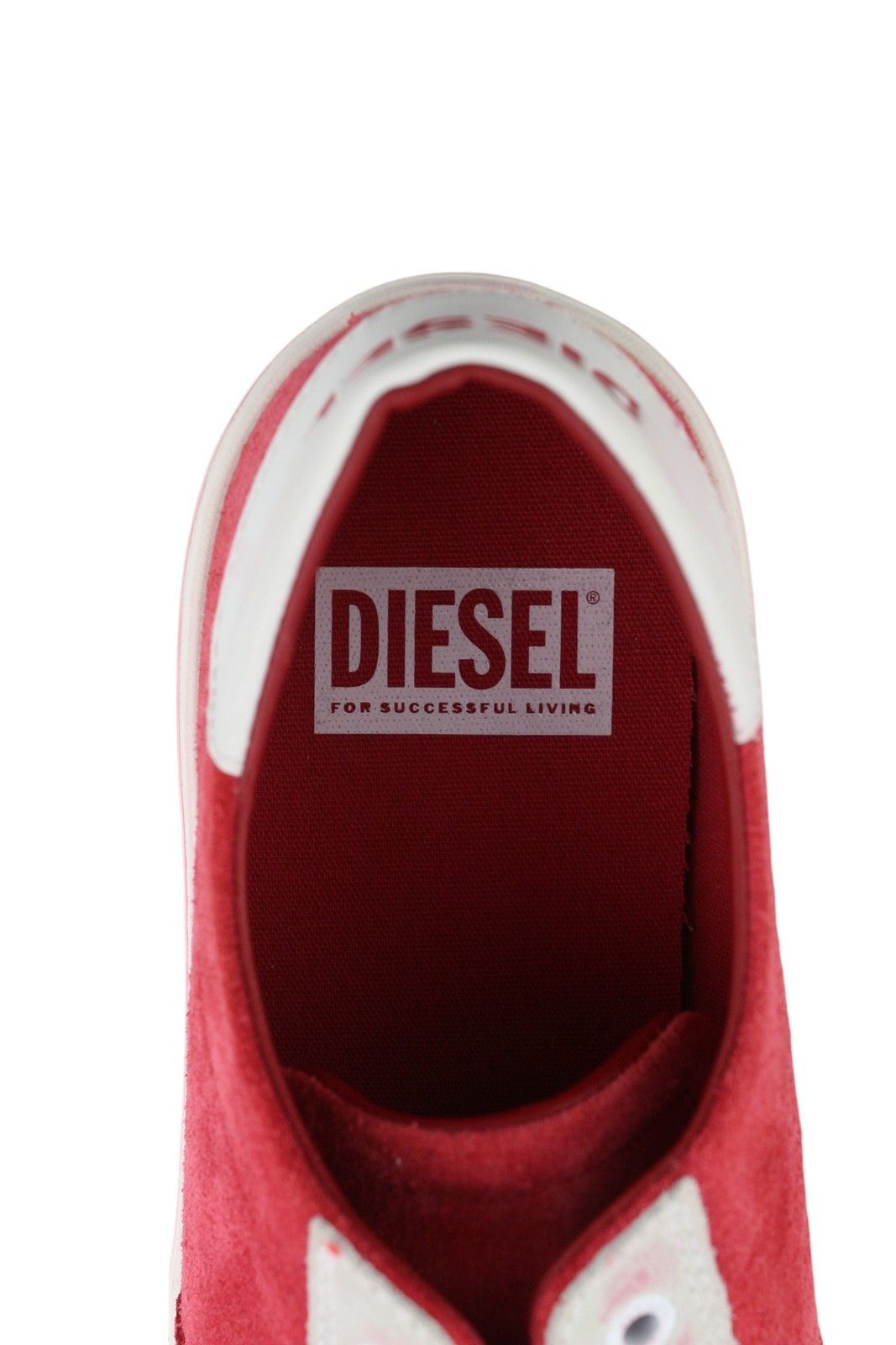 Diesel S-MYDORI LC EU45 Red Suede Leather 41527 Size US 12 / EU 45 - 8 Thumbnail