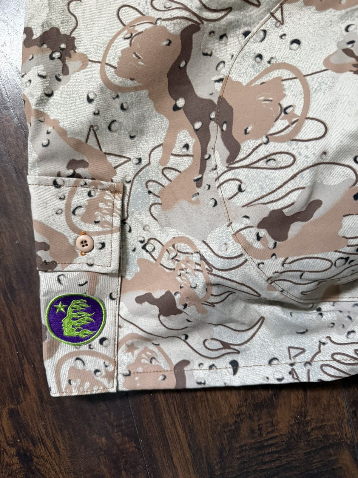 HELLSTAR HELLSTAR Desert Camo Cargo Shorts Size US 38 / EU 54 - 5 Thumbnail