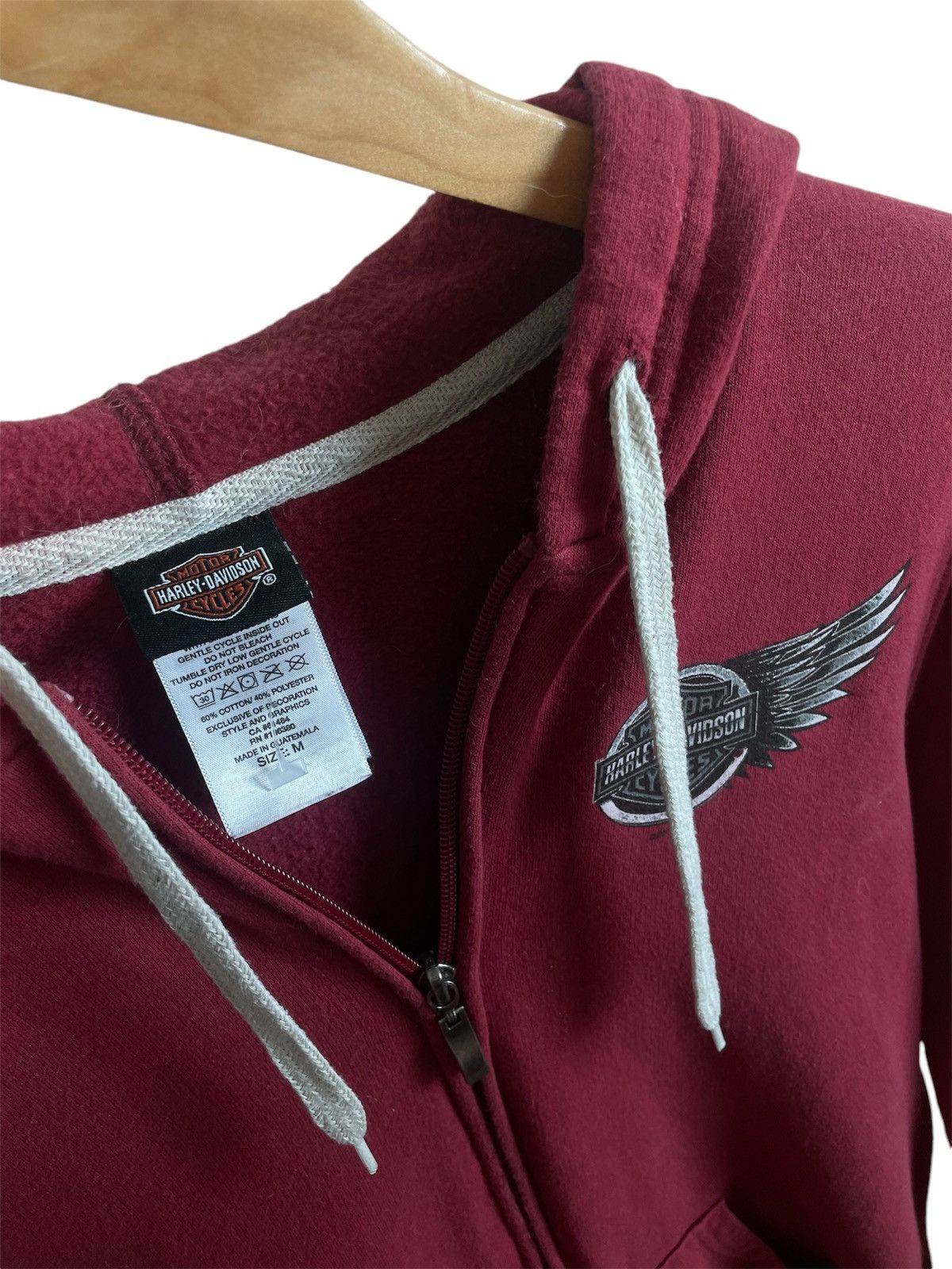 Harley Davidson Harley Davidson Flame Sleeved Hoodie Size US M / EU 48-50 / 2 - 2 Thumbnail