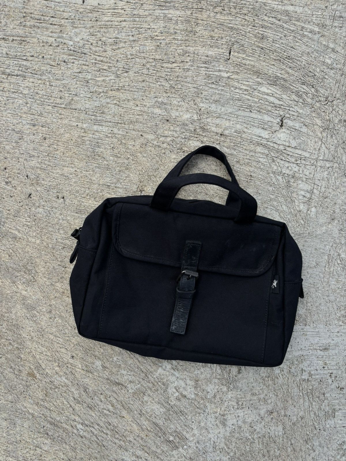 agnes b. Agnes b voyage tote bag mix leather vintage Size ONE SIZE - 2 Thumbnail