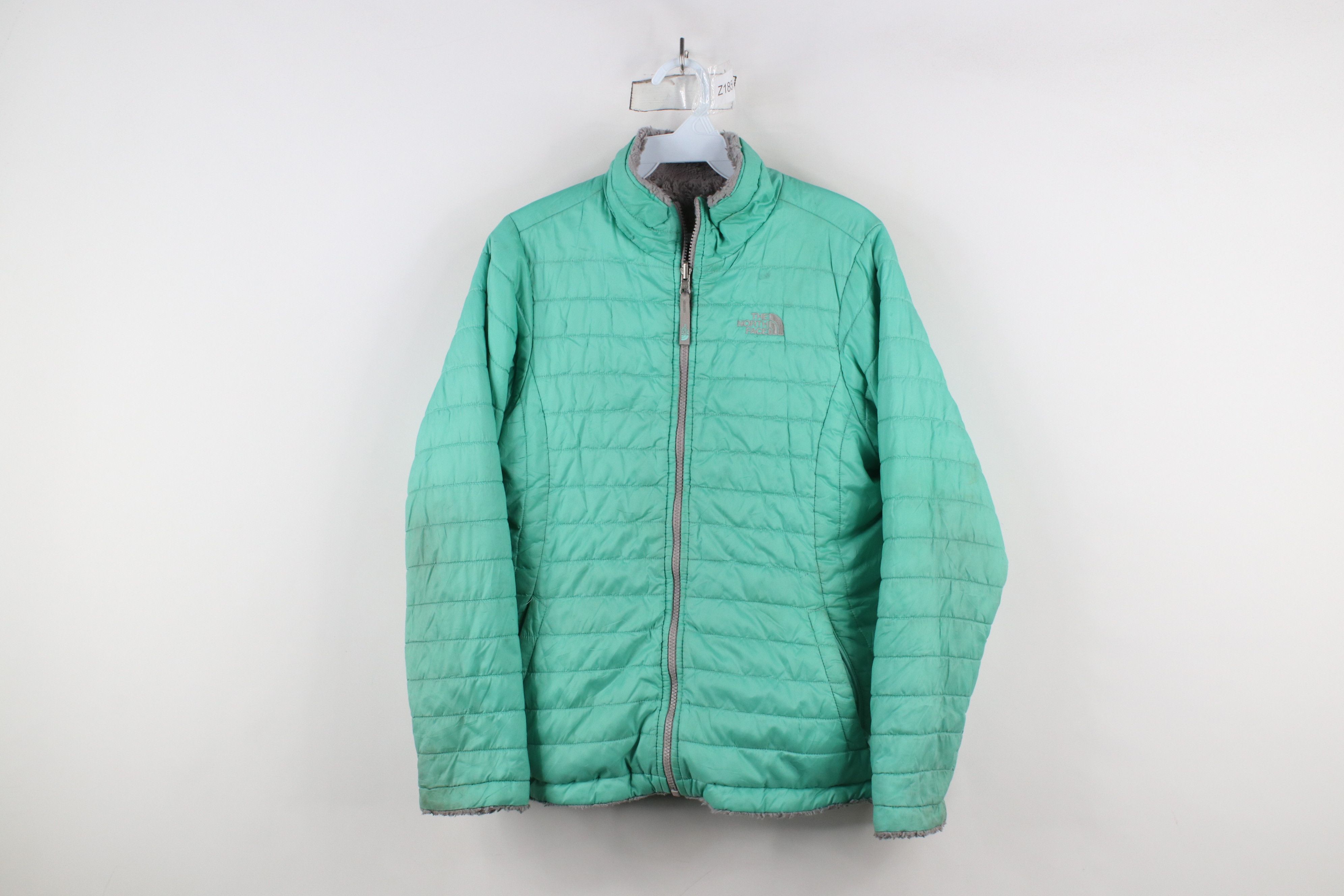 The North Face × Vintage The North Face Thermoball Fleece Reversible Puffer Jacket Size US S / EU 44-46 / 1 - 1 Thumbnail
