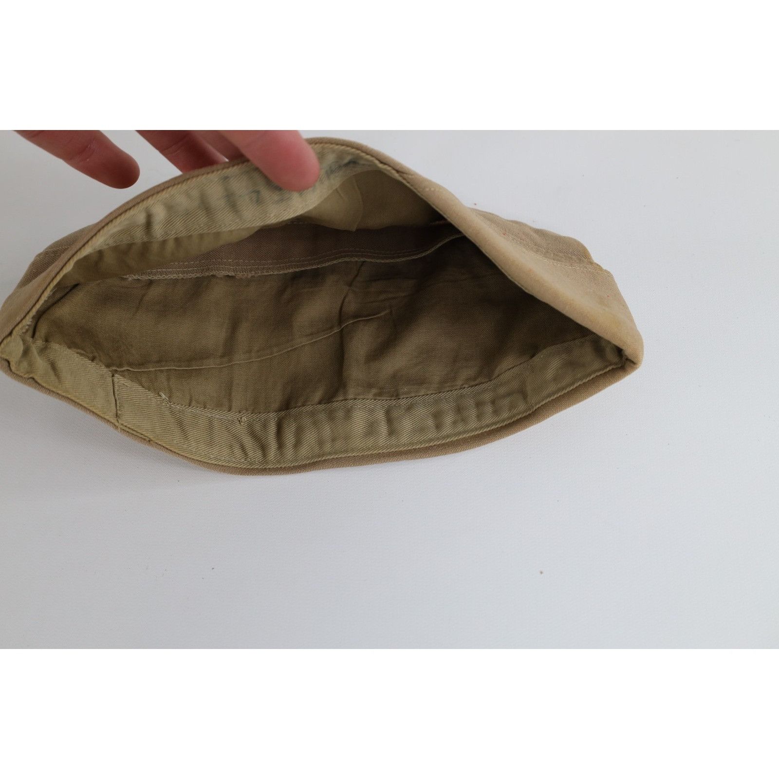 Vintage Vintage 40s World War II United States Marines Garrison Cap Size ONE SIZE - 7 Thumbnail