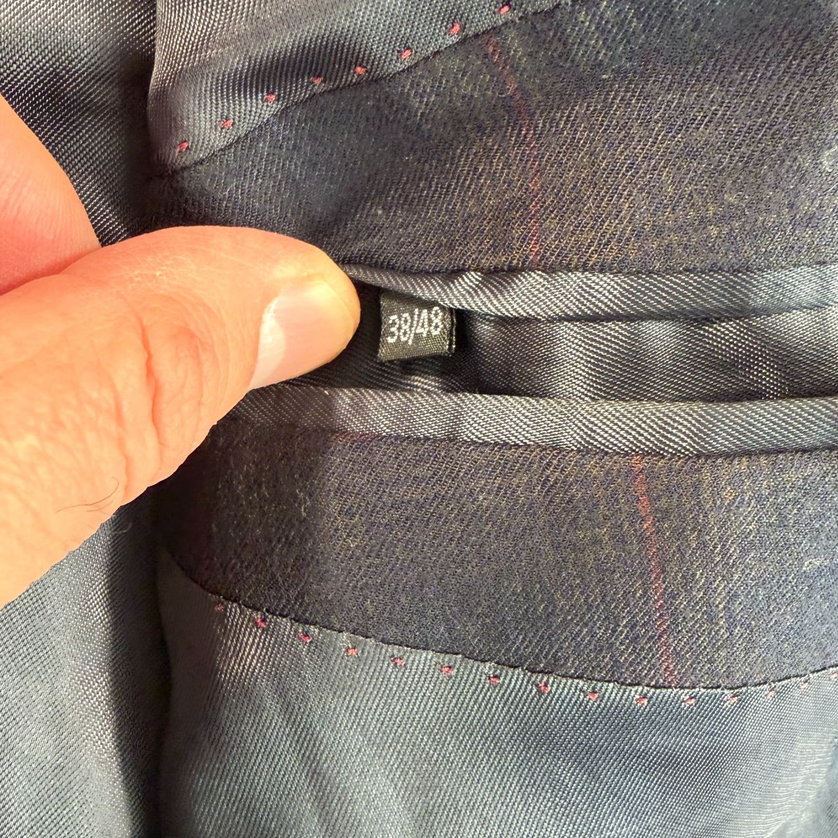Paul Smith Paul Smith Blazer Jacket Navy Multi Plaid Wool 38 Regular Men Viscose/Wool Dress Coat Blazer Suit Coat Designer Size 38R - 3 Thumbnail