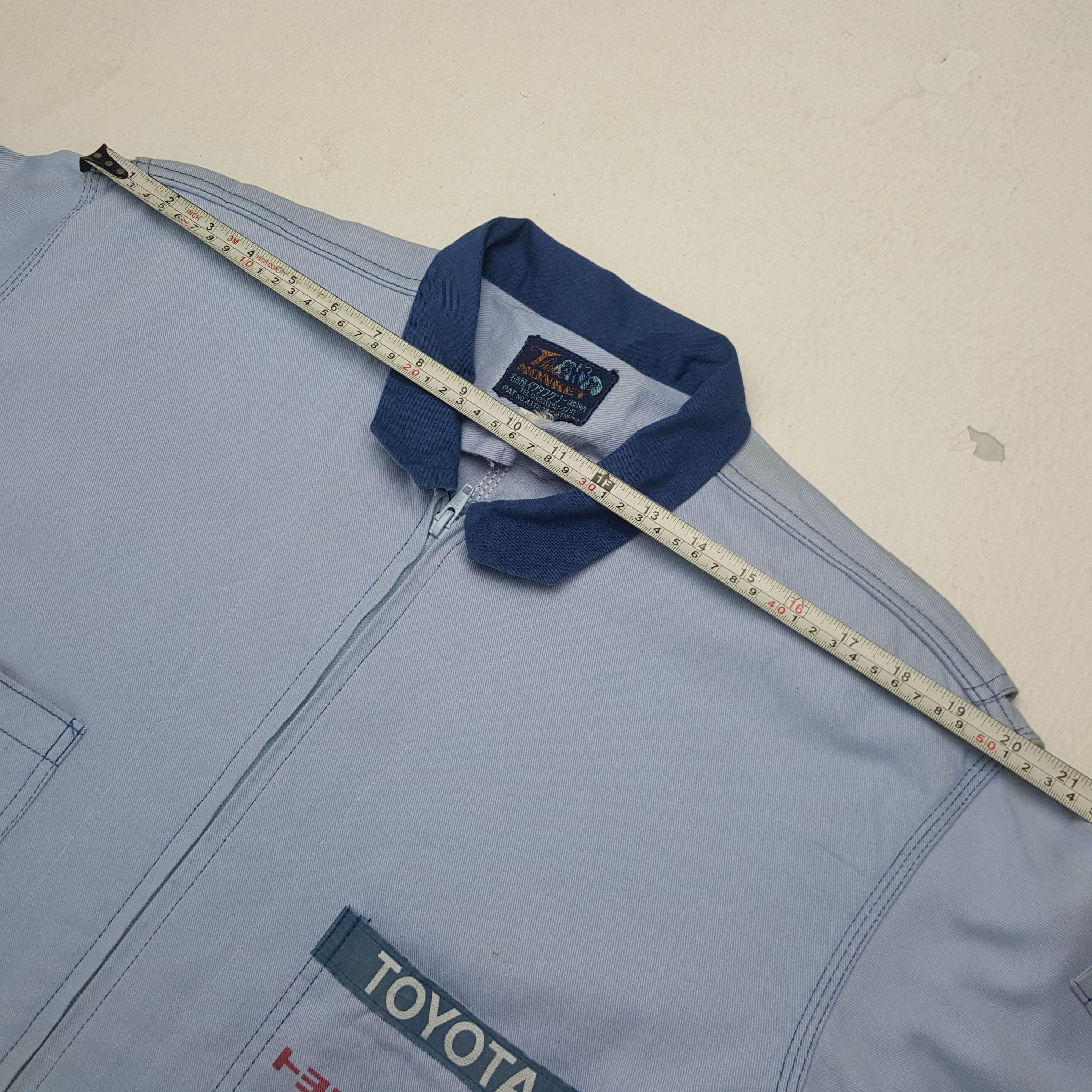 Japanese Brand × Vintage Vintage Toyota Japanese Racing Team Utility Coverall Jacket Size US M / EU 48-50 / 2 - 11 Thumbnail