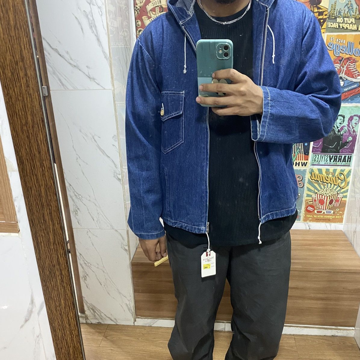 最終価格I.S./ISSEY MIYAKE  80's denim jacket I.S./ISSEY MIYAKE】80's denim jacket
