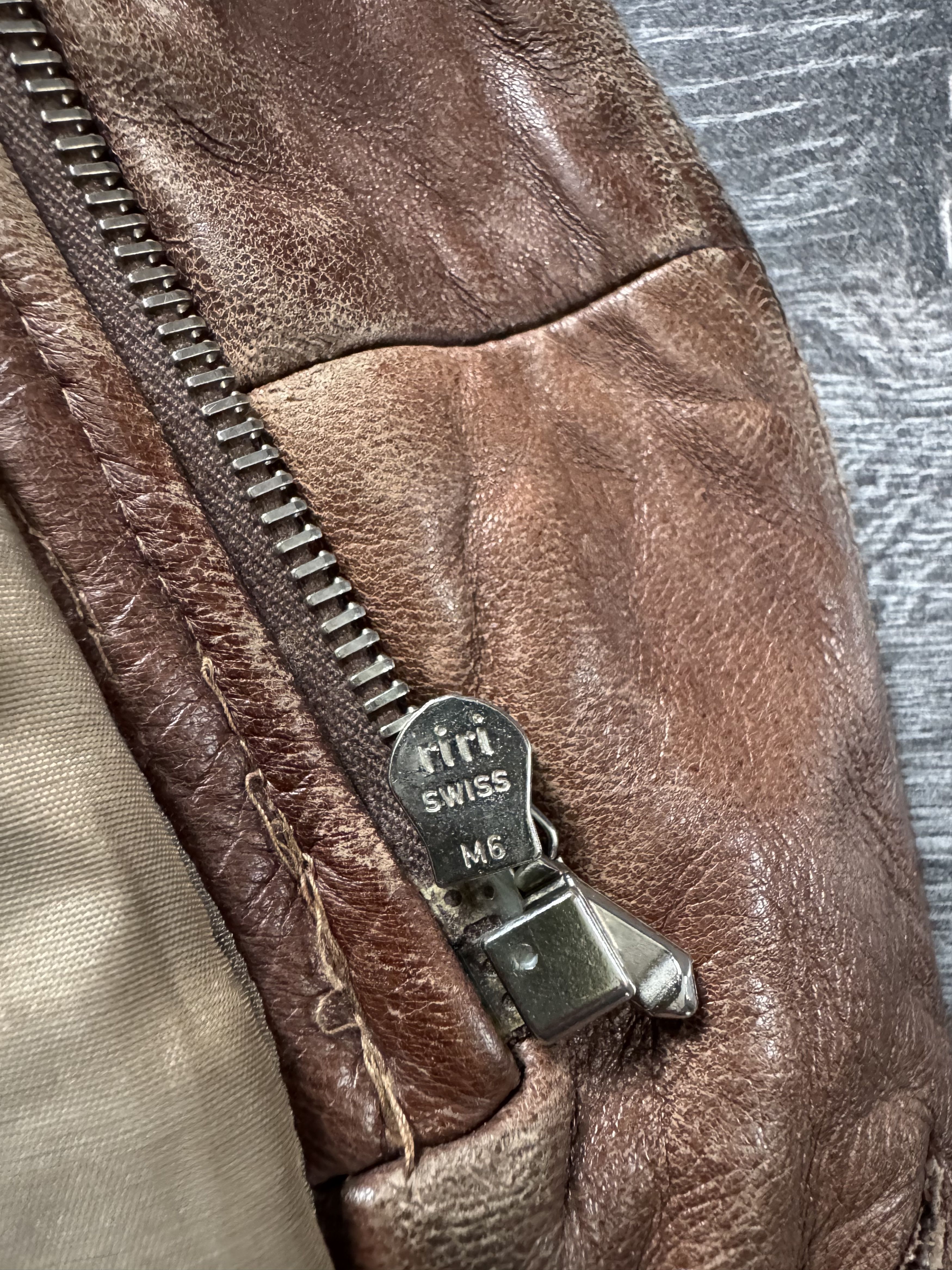 Vintage Vintage 80s La Matta Brown Leather Jacket – Italian Retro