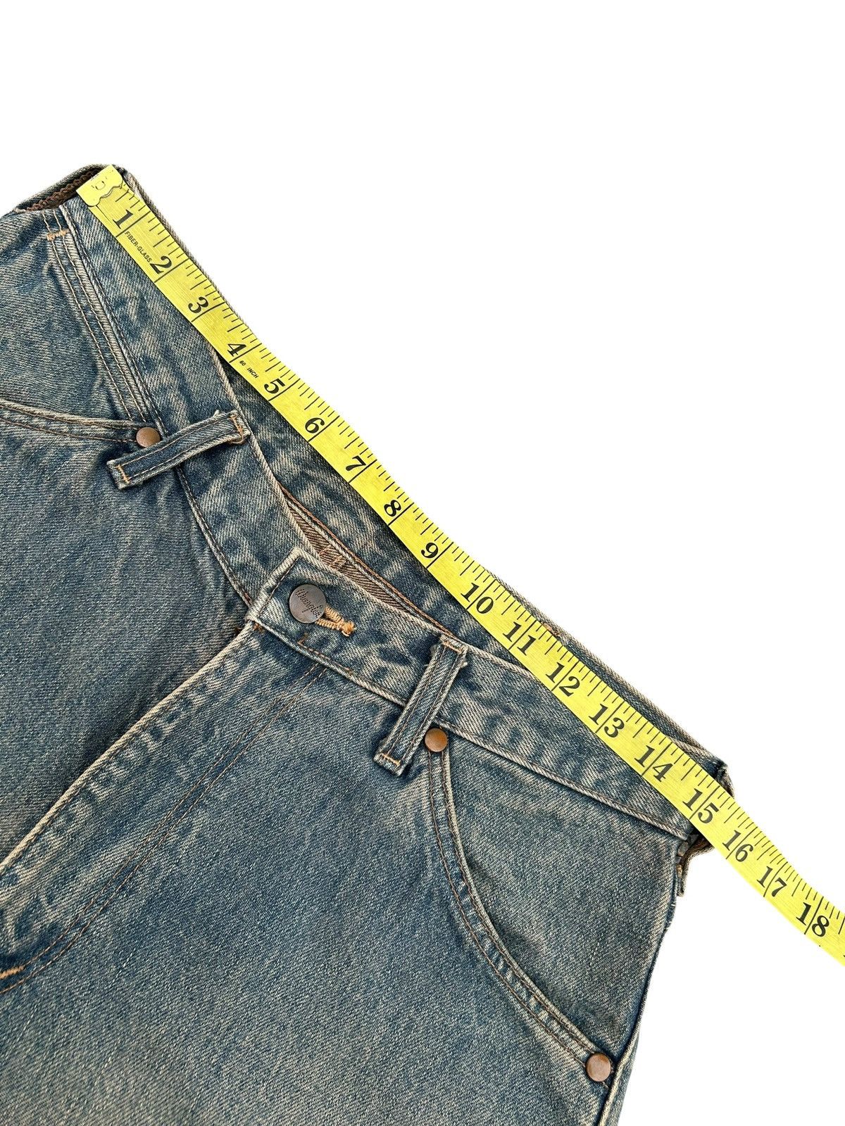 Kapital Vintage Wrangler Selvedge Baggy Rusty Mudwash Denim Jeans Size US 30 / EU 46 - 13 Thumbnail