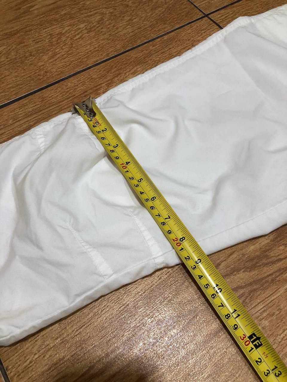 Nike Vintage Casual pants white Nike logo Y2K streetwear Size US 30 / EU 46 - 11 Thumbnail