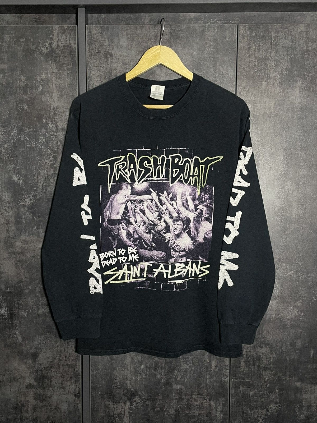 Band Tees Vintage Trash Boat Longsleeve Rock Band ERD Balenciaga 424 Size US M / EU 48-50 / 2 - 2 Thumbnail