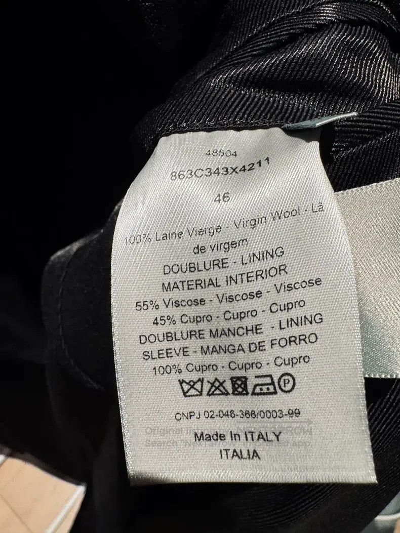 Dior Dior Double Breasted Wool Coat Size US S / EU 44-46 / 1 - 6 Thumbnail