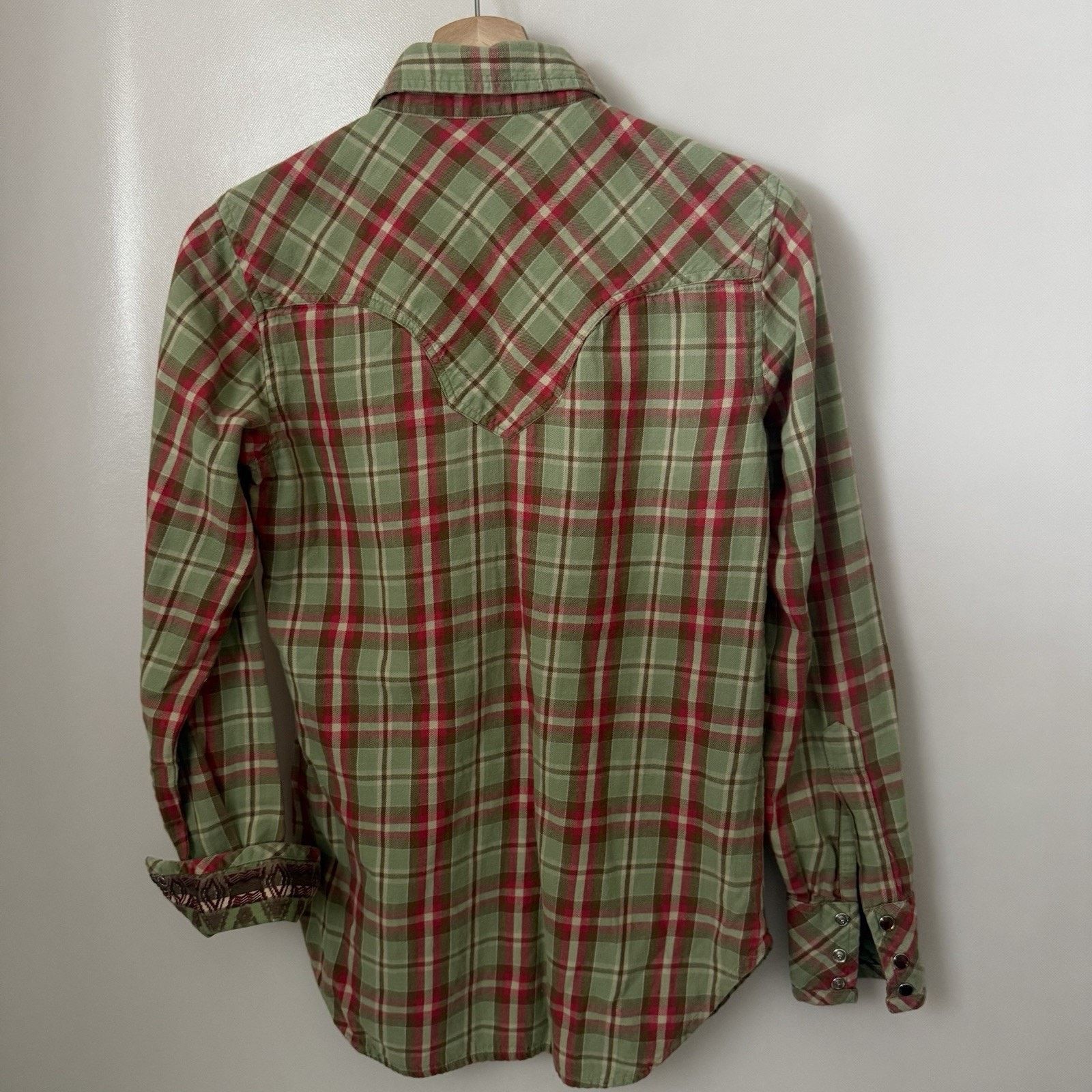 Other Vintage Tasha Polizzi Western Snap Shirt Southwest Cowboy Size S / US 4 / IT 40 - 2 Thumbnail