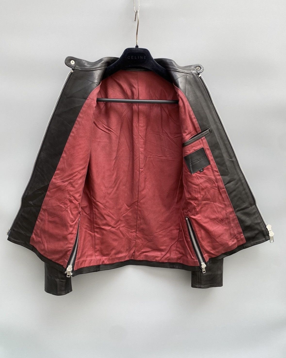 Isamu Katayama Backlash S/S 2018 Isamu Katayama “Orice” Single Rider Leather Jacket Size US XS / EU 42 / 0 - 5 Thumbnail