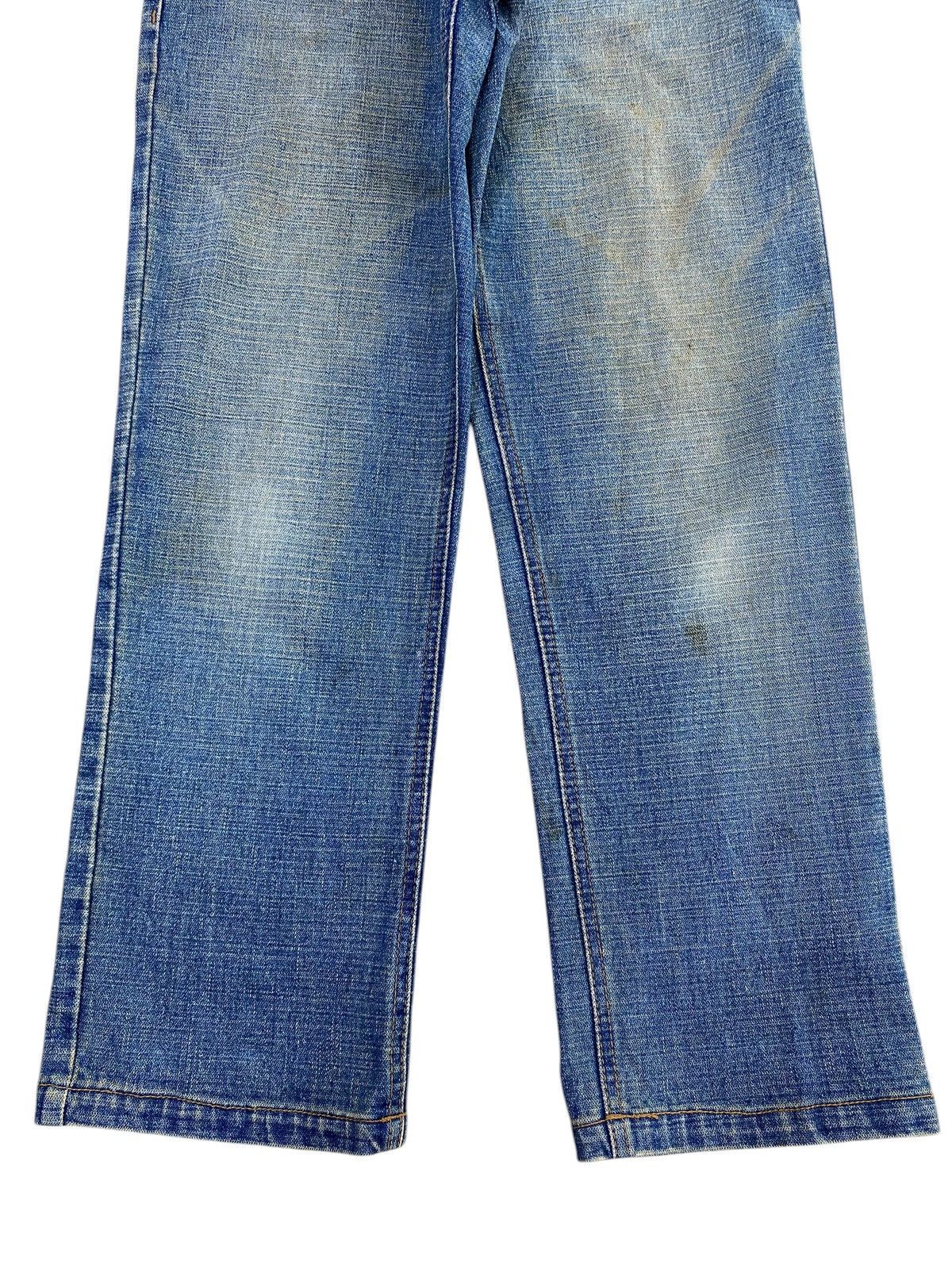 Japanese Brand Barcedons Japanese Brand Mud Faded Wash Style Loose Jeans Size US 30 / EU 46 - 9 Thumbnail