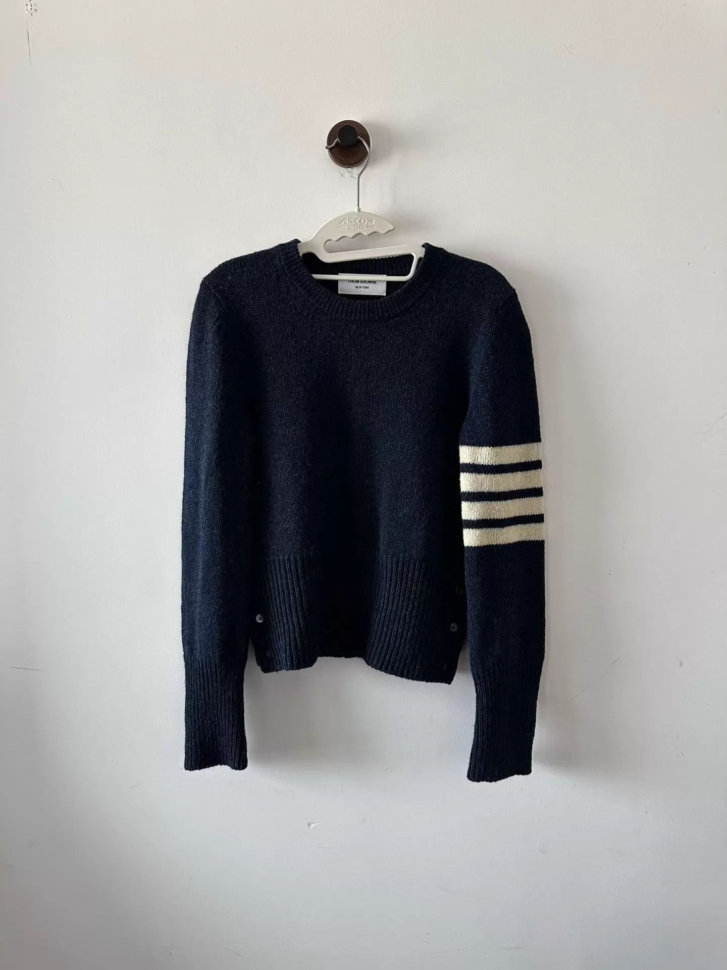Thom Browne Thom Browne Blue Sweater Size 40 NWOT Size S / US 4 / IT 40 - 1 Thumbnail