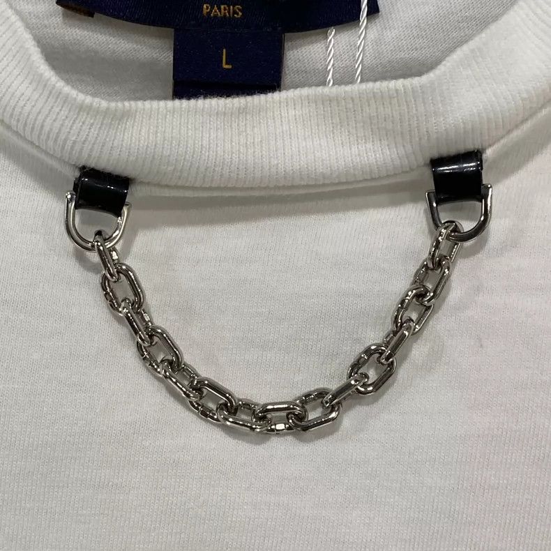 Louis Vuitton Louis Vuitton Chain-printed short sleeve 2501-Nextarrow Size US L / EU 52-54 / 3 - 5 Thumbnail
