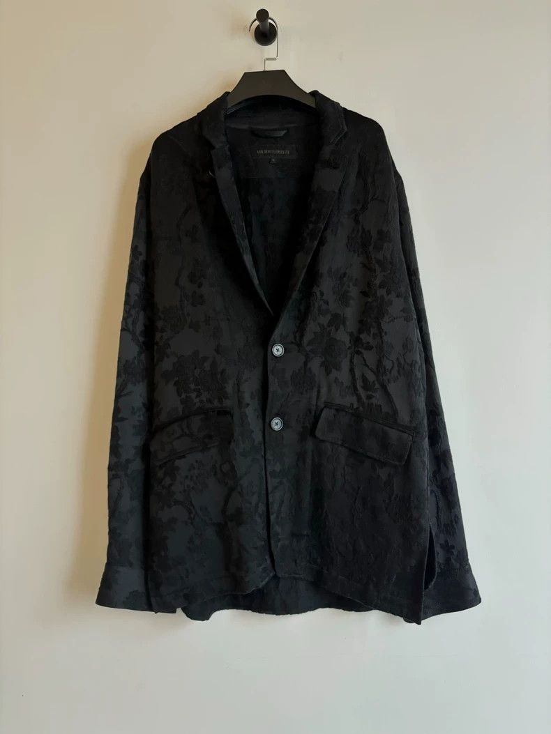 Ann Demeulemeester Ann Demeulemeester S/S13 Jacquard Blazer Size US M / EU 48-50 / 2 - 1 Thumbnail
