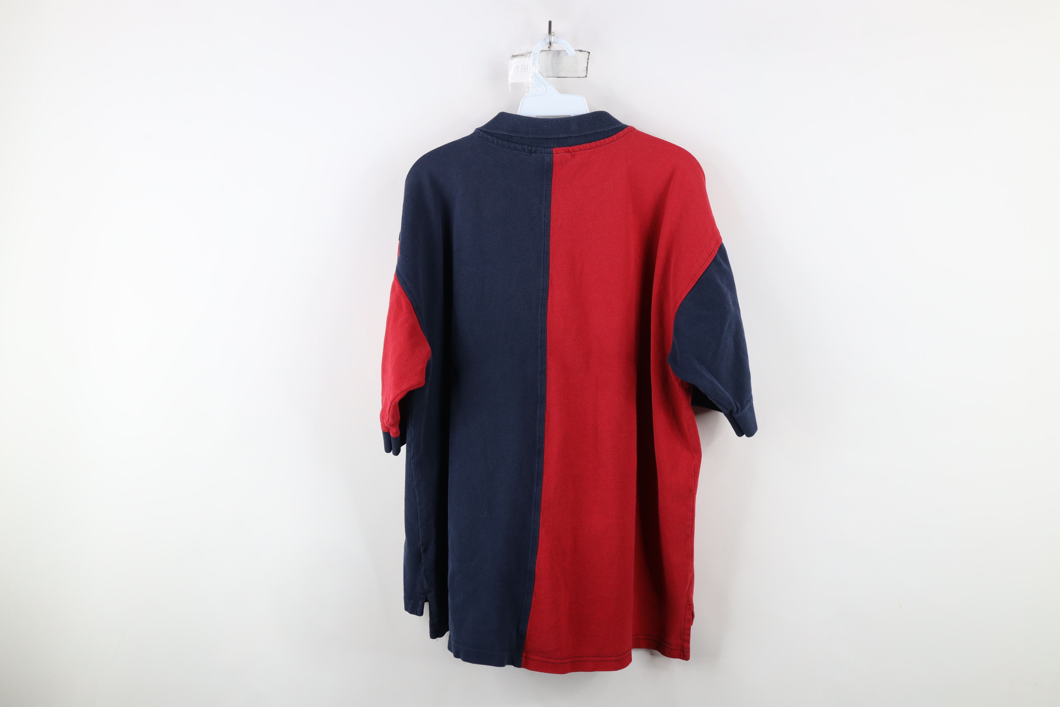 Vintage Vintage 90s Wahoo Cleveland Indians Baseball Polo Shirt Size US L / EU 52-54 / 3 - 12 Thumbnail