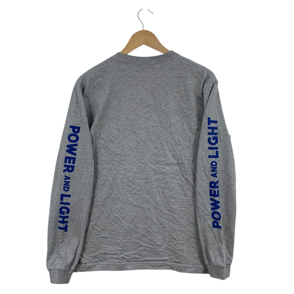Vintage POWER AND PLUG Your Electric Servant Long Sleeve Tshirt Size US L / EU 52-54 / 3 - 3 Thumbnail