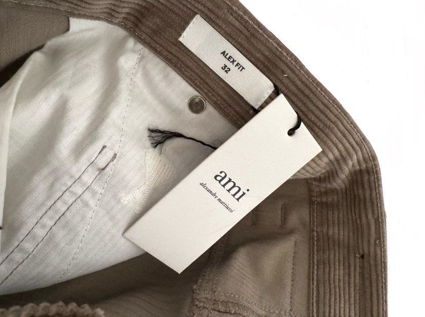 AMI AMI Paris Alexandre Mattiussi Velvet Corduroy Casual Trouser Size US 32 / EU 48 - 24 Thumbnail
