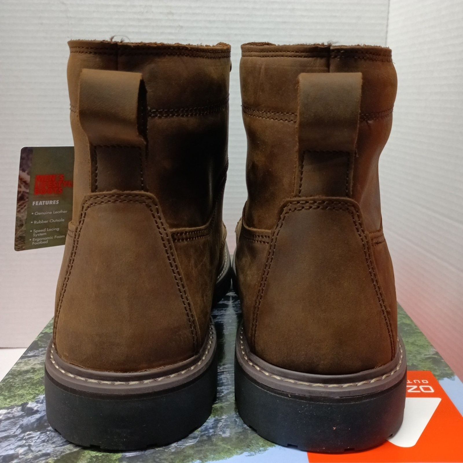 Other Ozark Trail Men's Range Mountain Hiking Boots Size 13 Brown Size US 13 / EU 46 - 6 Thumbnail