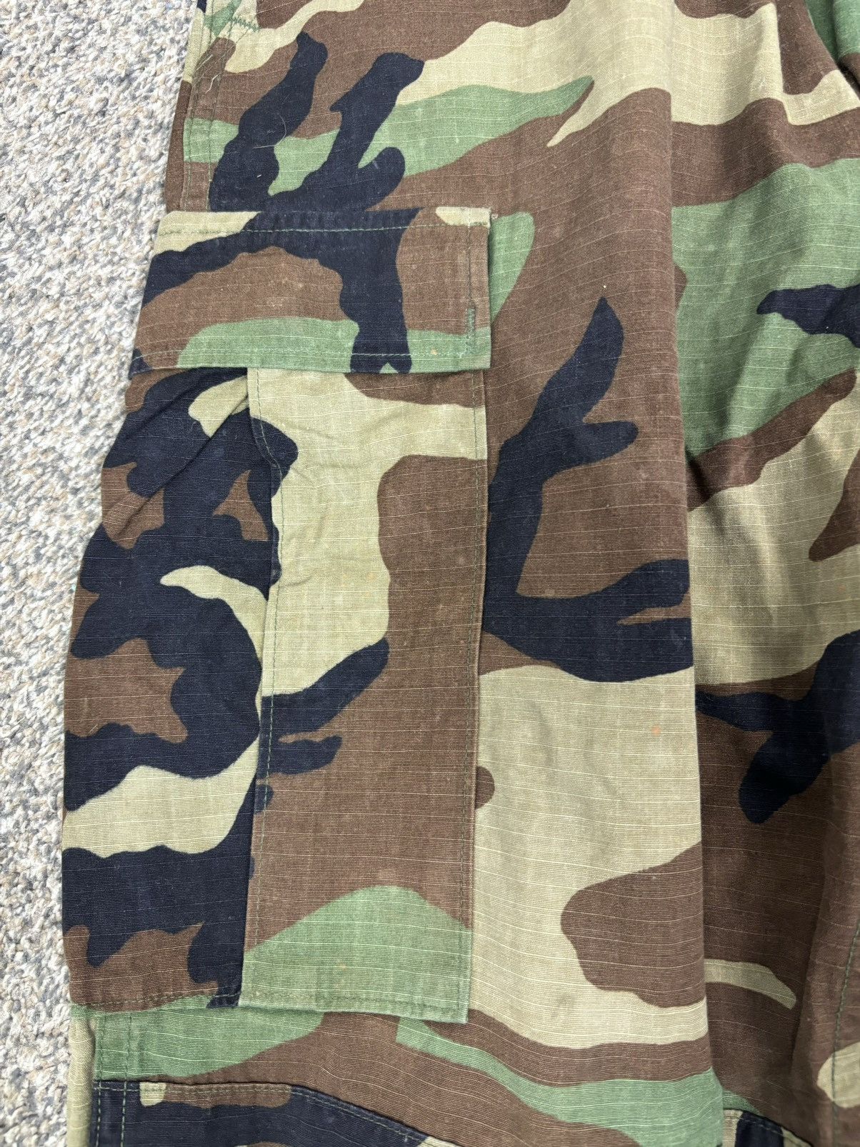 Vintage Vintage camo military cargo pants Size US 32 / EU 48 - 6 Thumbnail
