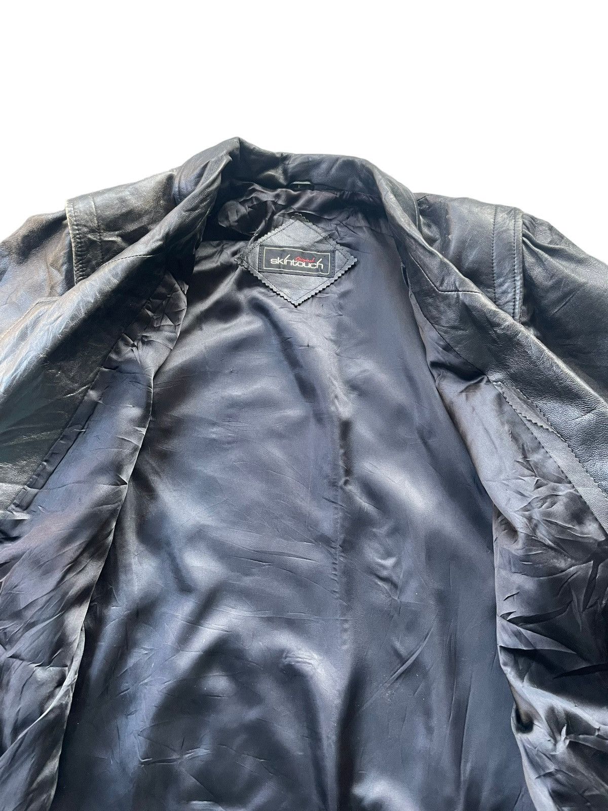 Japanese Brand Skintouch Original Leather Coat Size US M / EU 48-50 / 2 - 10 Thumbnail
