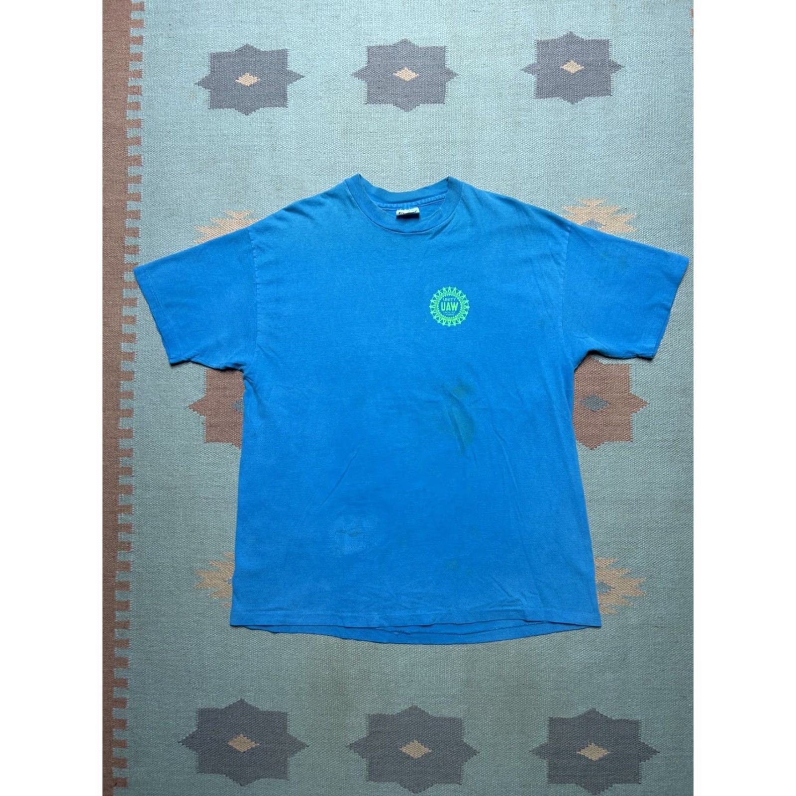 Hanes **80s Vintage Hanes Blue XL T-Shirt** User: Vintage 80s Hanes Blue XL T-Shirt Size US XL / EU 56 / 4 - 3 Thumbnail