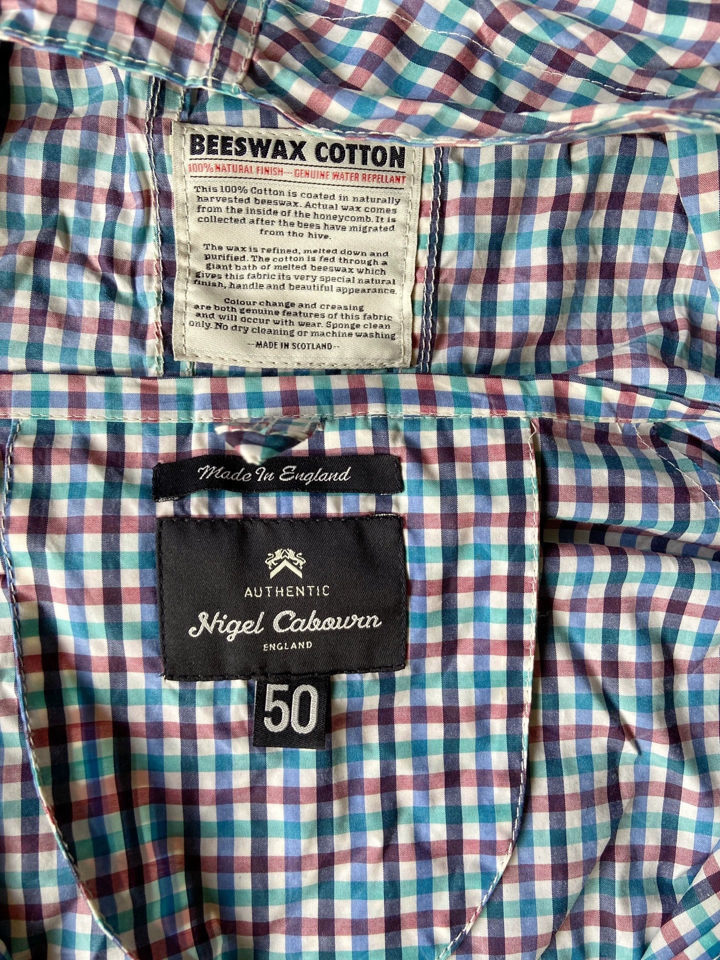 Nigel Cabourn NIGEL CABOURN Cameraman Waxed Cotton Jkt 9+ 50/L Size US M / EU 48-50 / 2 - 7 Thumbnail