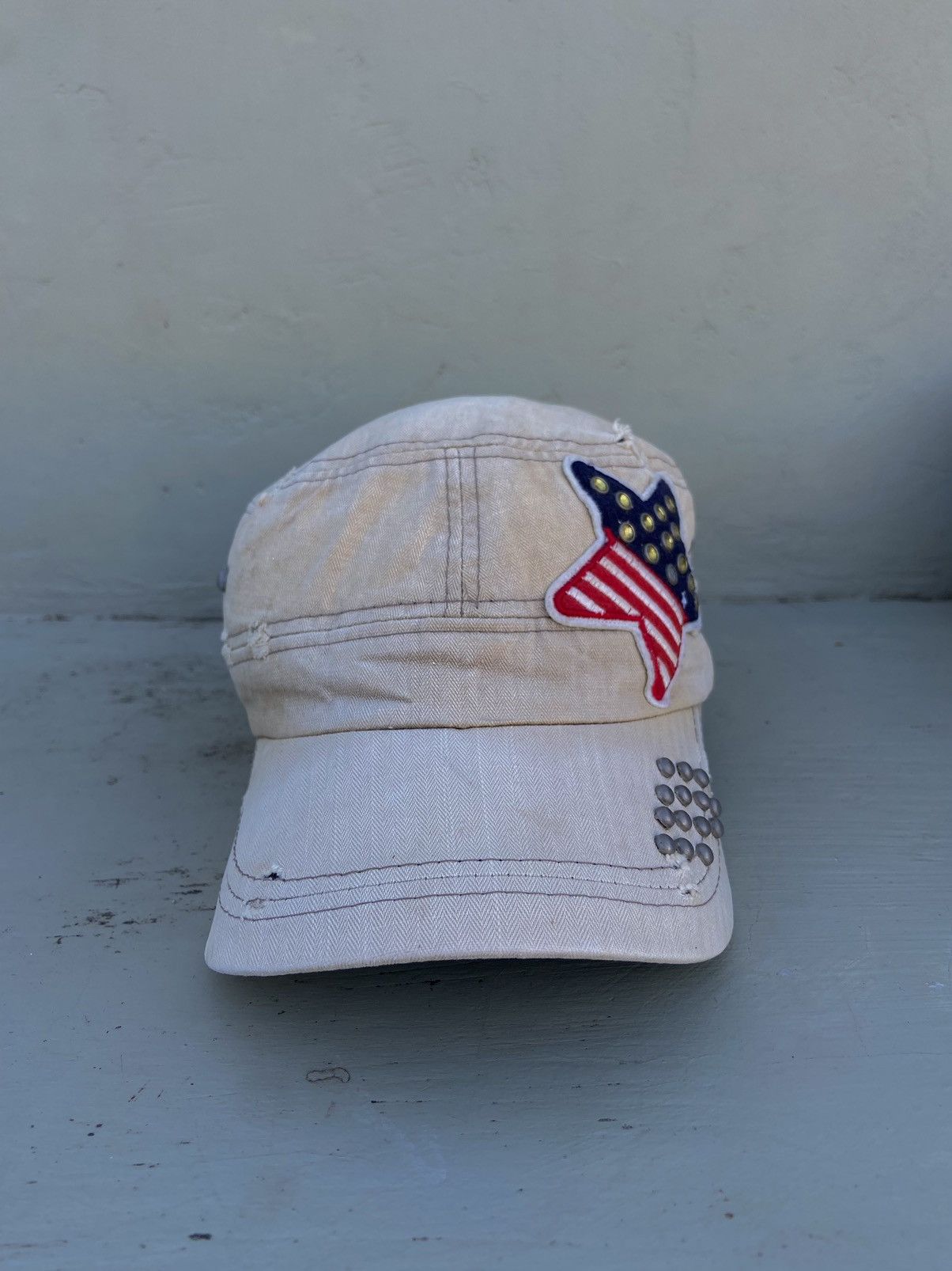 Hysteric Glamour 2000s star embroidery zircon studded patrol hat Size ONE SIZE - 3 Thumbnail
