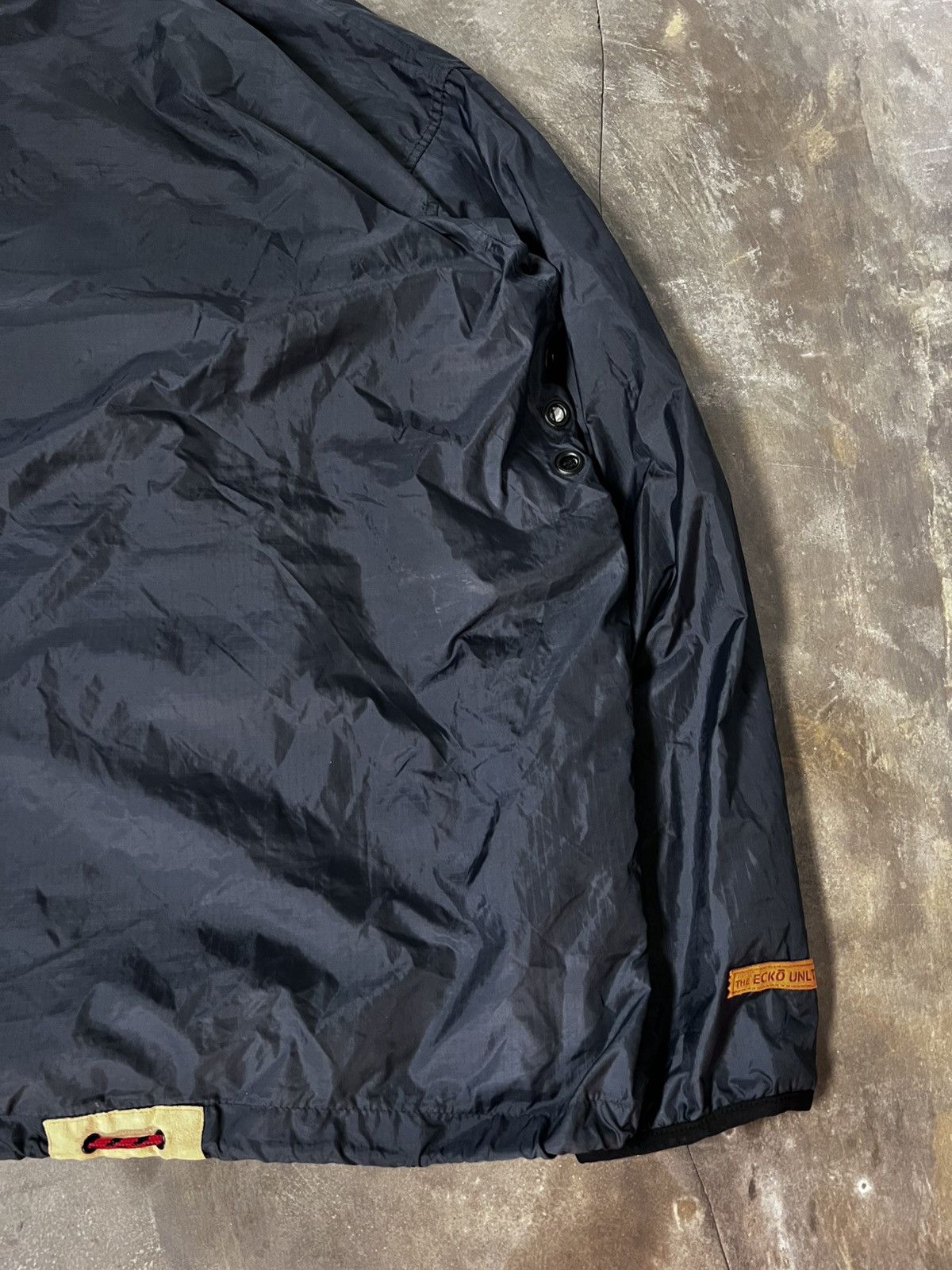 Ecko Unltd. Fire Y2K Ecko Pullover Windbreaker Anorak Steep Tech Style Size US XL / EU 56 / 4 - 22 Thumbnail