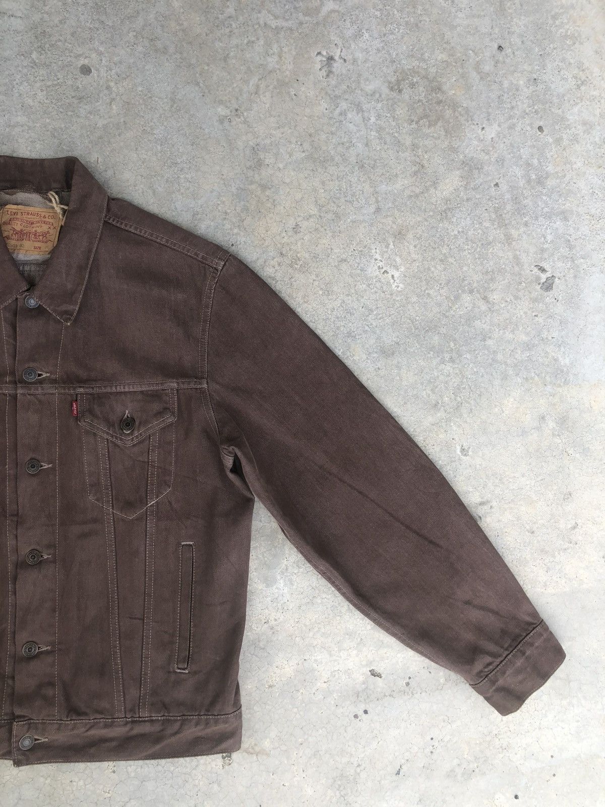 Levi's Vintage 90s' Levi’s Denim Jacket Distressed Denim Size US M / EU 48-50 / 2 - 7 Thumbnail