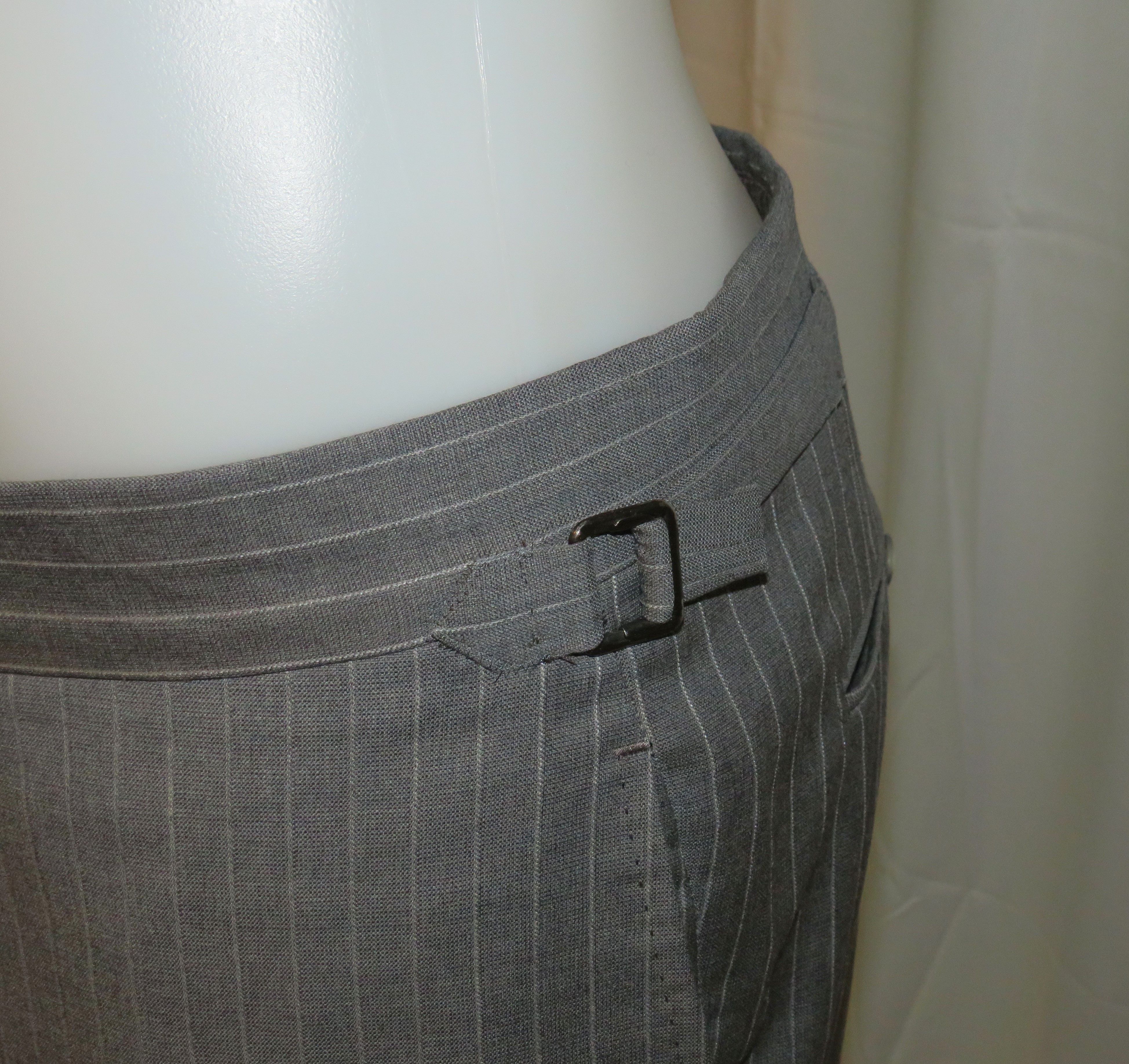 Tom Ford Shelton Gray Stripe Current Two Button Suit 40R Size 40R - 17 Thumbnail
