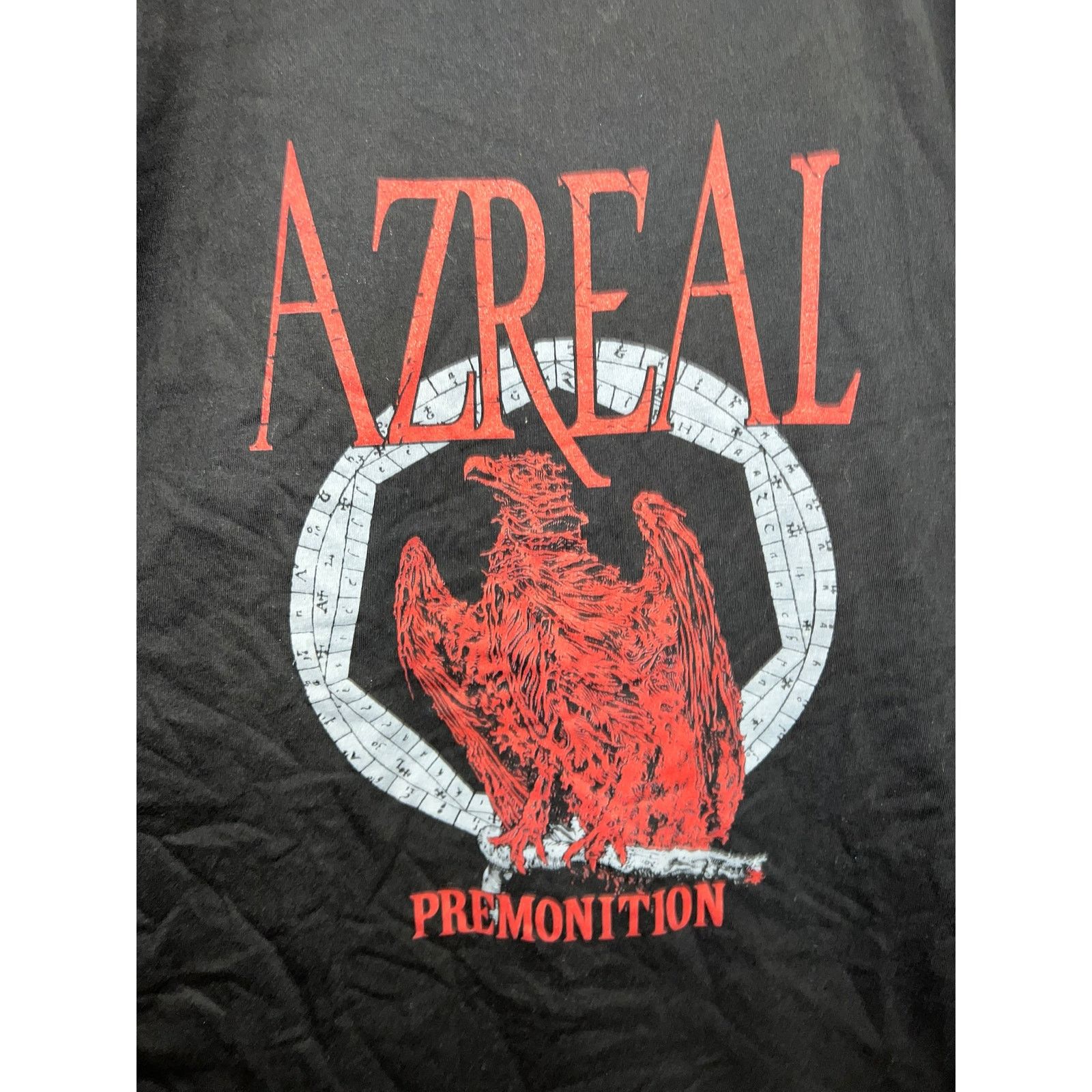Gildan Azreal Shirt Premonition Album Cover Tour Nu Metal Tee 3XL Size US XXL / EU 58 / 5 - 2 Thumbnail