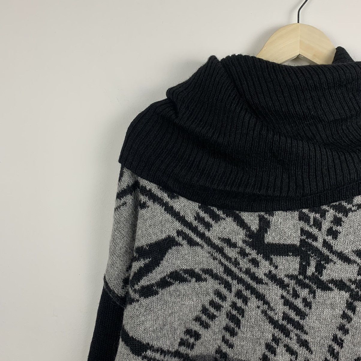 Sarah Pacini Vintage Sarah Pacini Assymetrical Wool Sweater One Size Y2K Size ONE SIZE - 6 Thumbnail