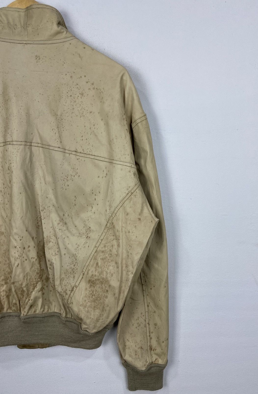 Genuine Leather × Vintage VINTAGE REMO MERCALI ITALY LEATHER JACKET Size US L / EU 52-54 / 3 - 8 Thumbnail