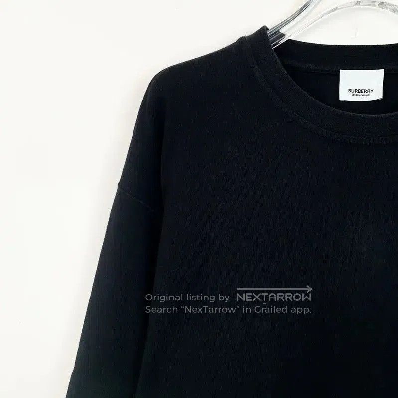 Burberry Burberry Black Cotton Women's Hooded Sweatshirt. Size M / US 6-8 / IT 42-44 - 3 Thumbnail