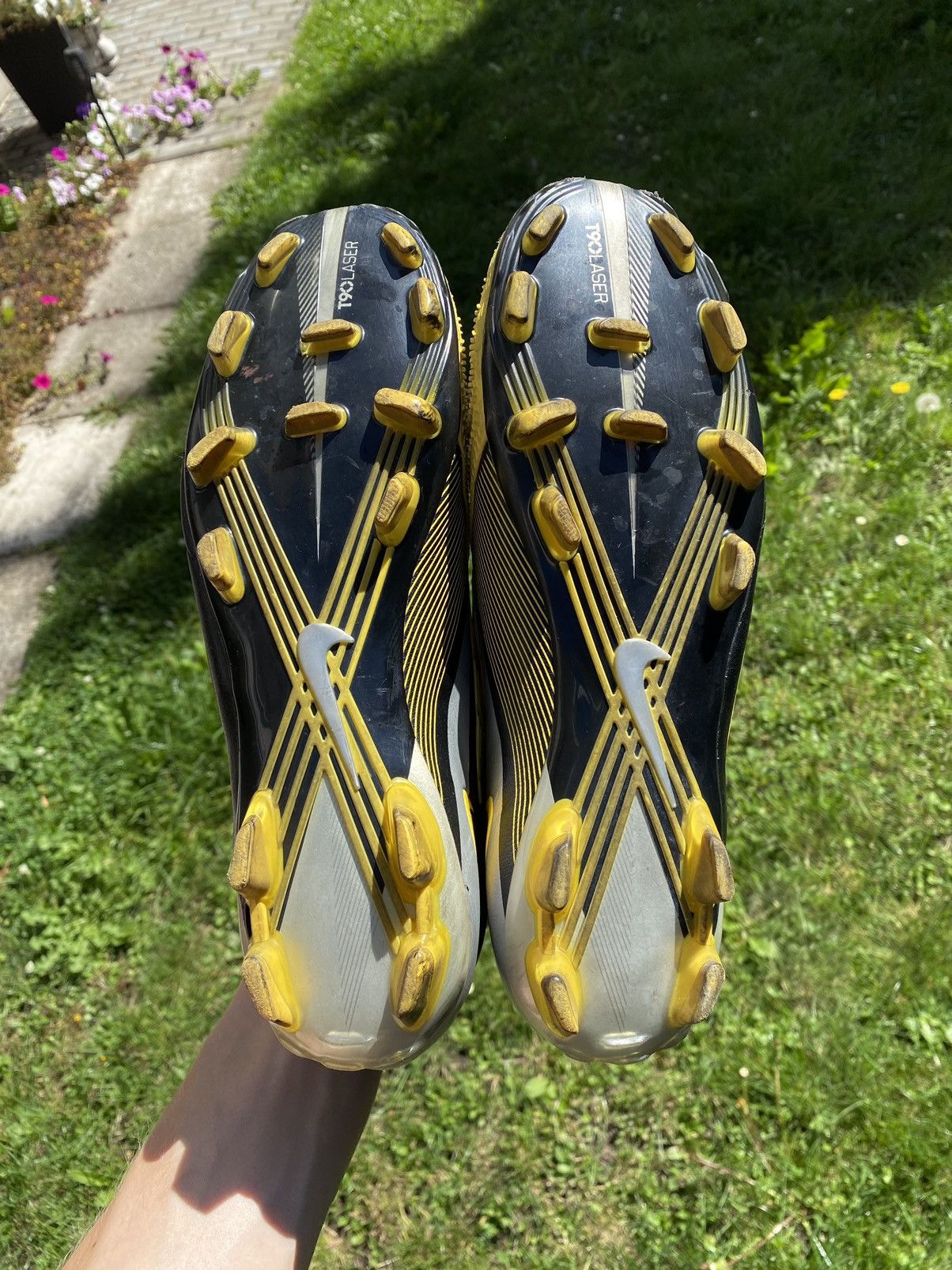 Nike × Vintage Nike Total 90 T90 Laser IV FG Pro men’s soccer cleats Size US 10 / EU 43 - 6 Thumbnail