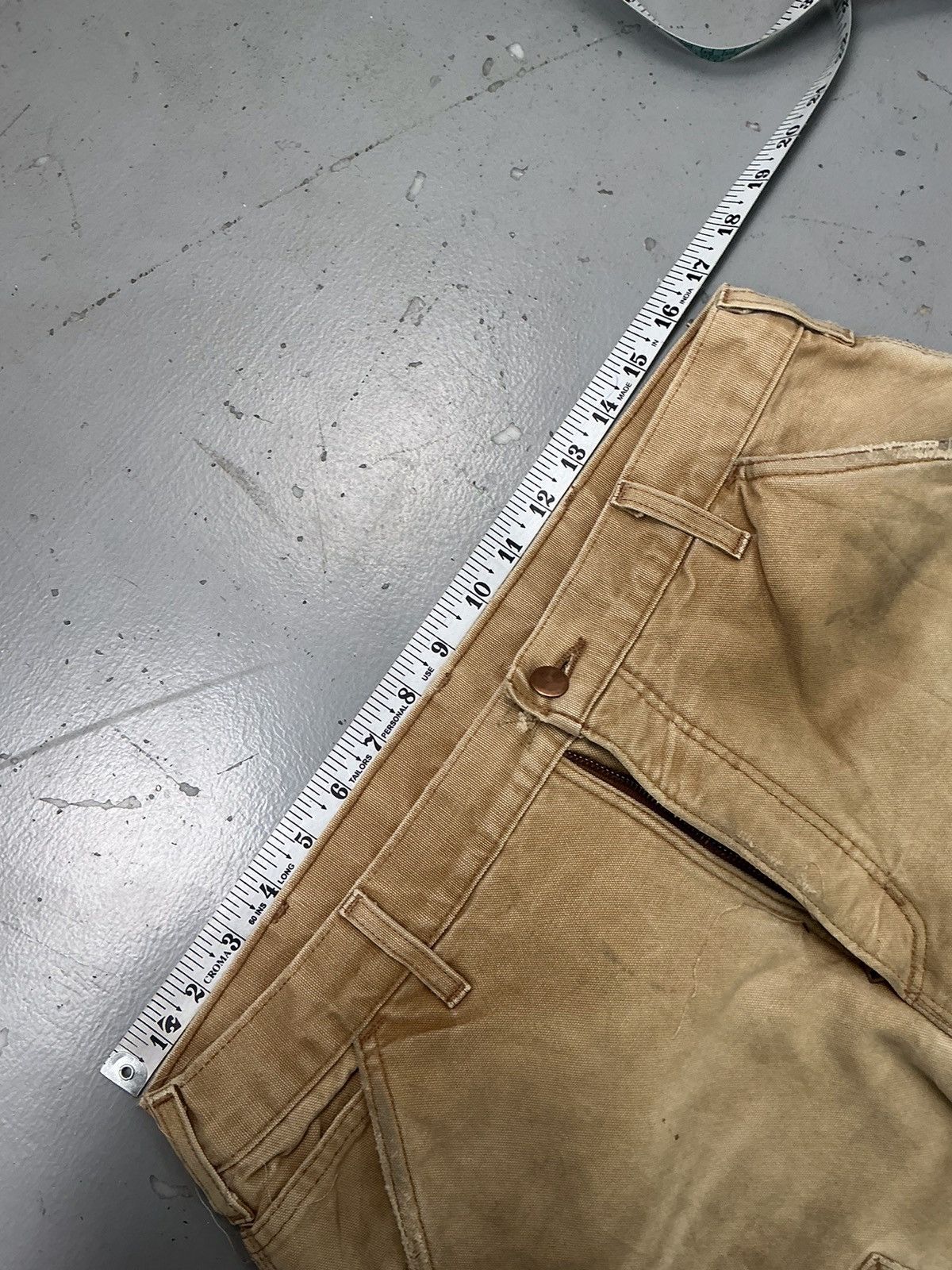 Carhartt Vintage sunfade Carhartt blanket line double knee denim Size US 34 / EU 50 - 11 Thumbnail