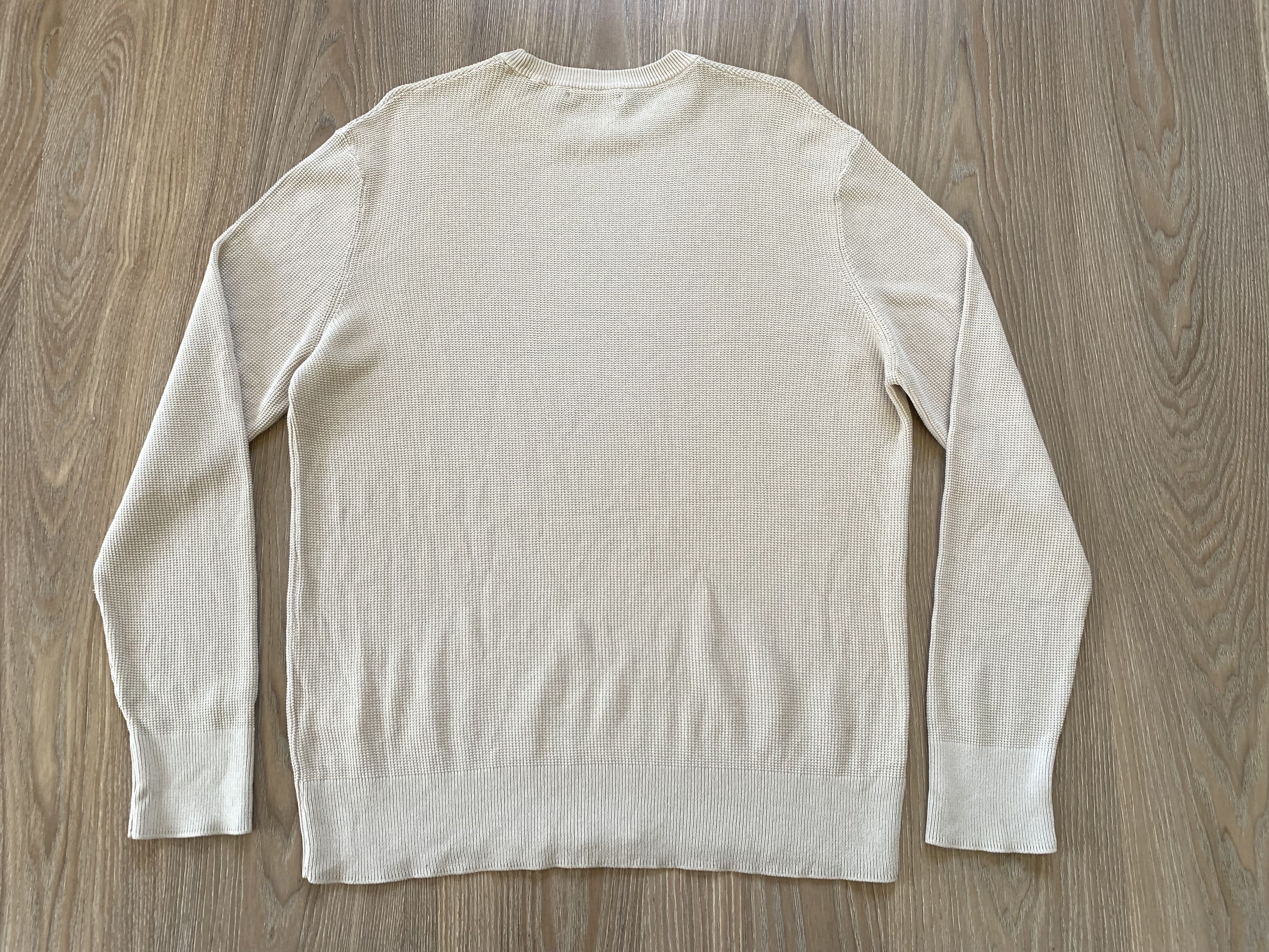 Designer × Zara Zara Man Basic Beige Pullover Size US M / EU 48-50 / 2 - 3 Thumbnail