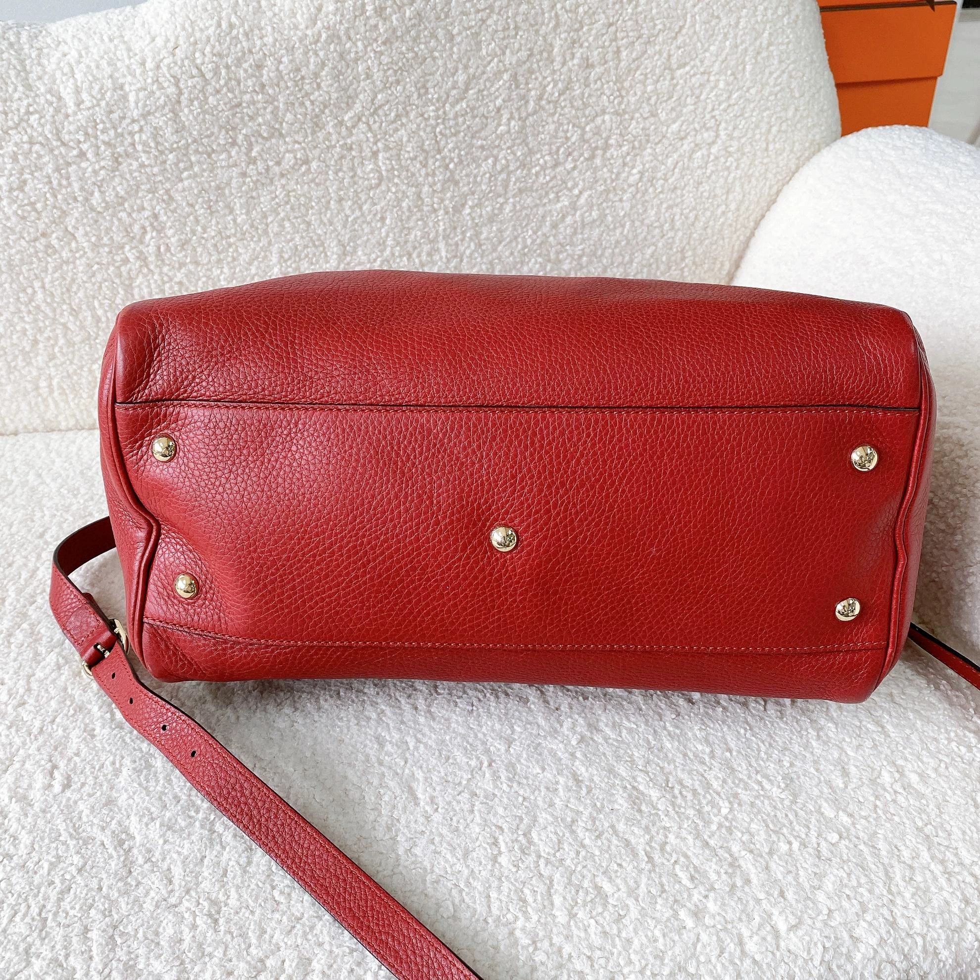 Gucci Gucci Red Multi-handle Shoulder Crossbody Bag 9183 Size ONE SIZE - 5 Thumbnail