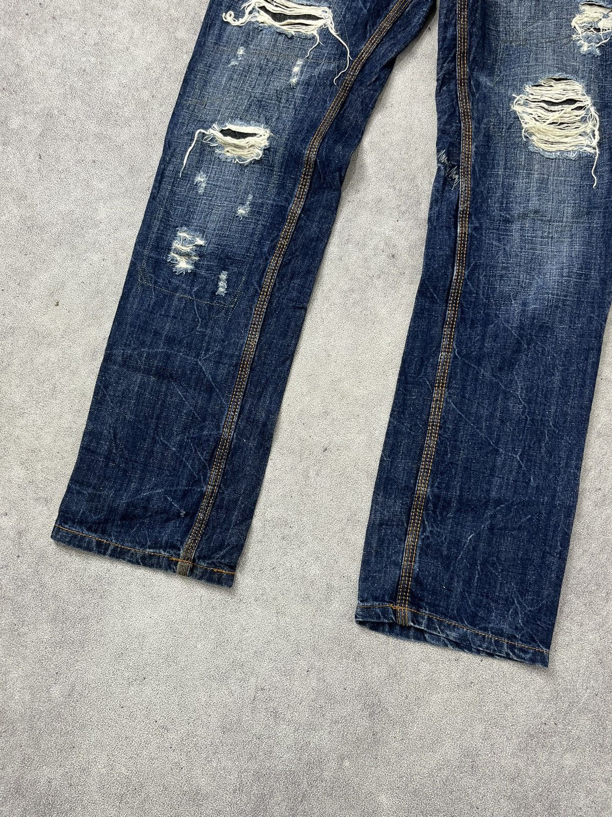 Hysteric Glamour Savignag de denim hysteric glamour distressed bondage jeans Size US 33 - 3 Thumbnail