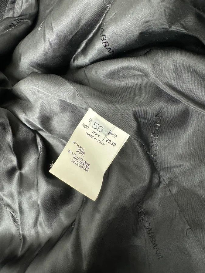 Dolce & Gabbana AW1996 Dolce & Gabbana Black Classy Wool Buttoned Officer Peacoat Jacket Size US M / EU 48-50 / 2 - 13 Thumbnail