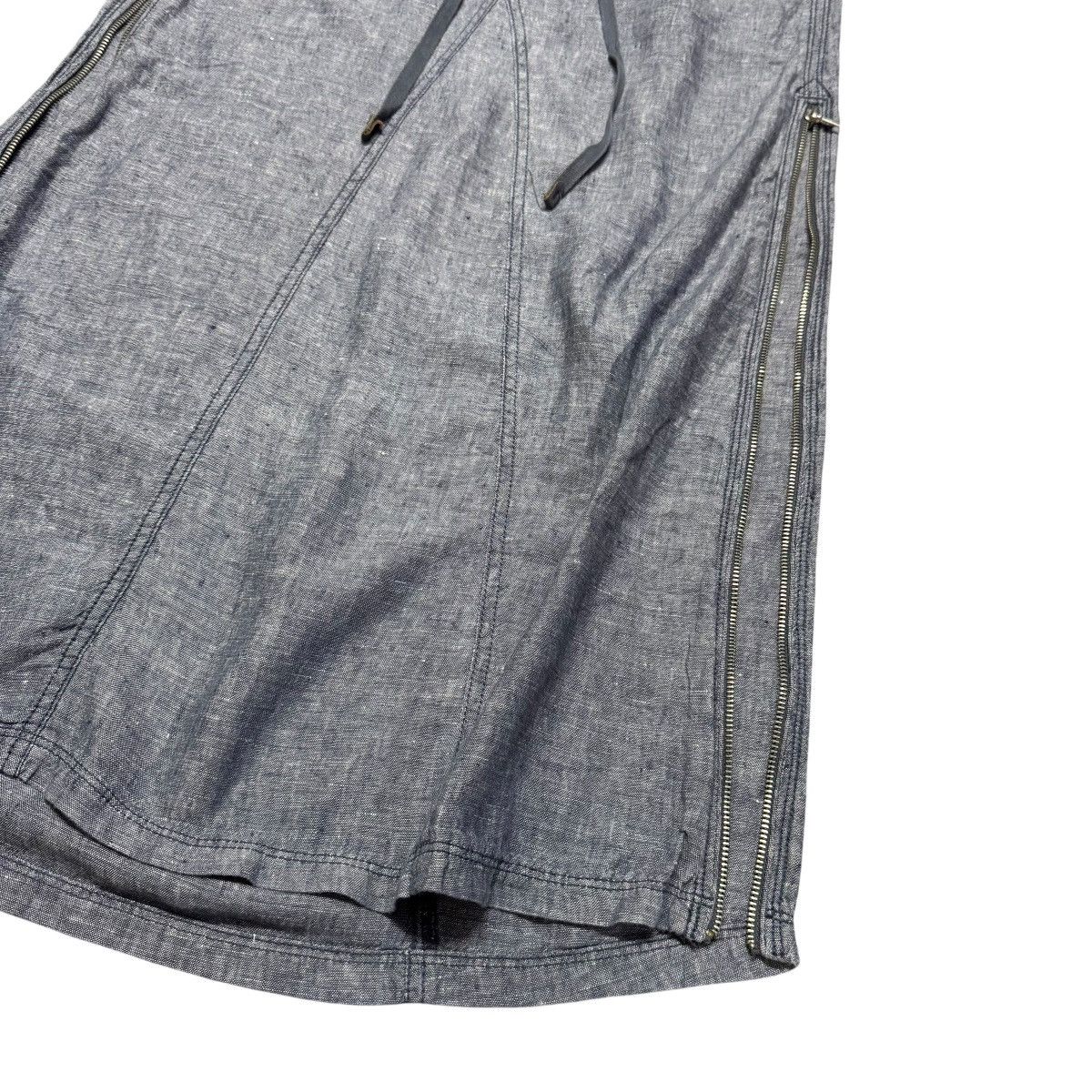 GOA G.O.A Military Denim Skirt Size 28" / US 6 / IT 42 - 10 Thumbnail