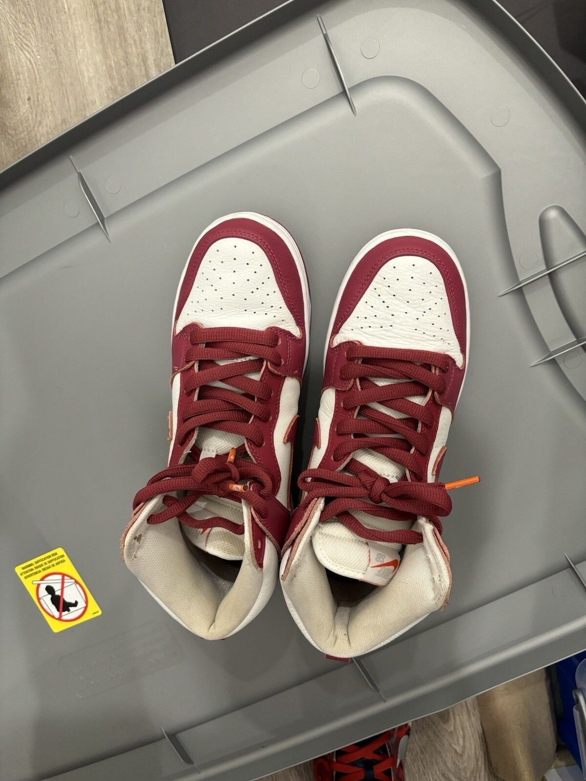 Nike Nike Dunk Pro SB High Sweet Beet Size US 8 / EU 41 - 3 Thumbnail