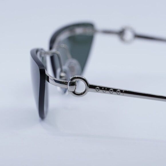 Gucci 🕶️ New Gucci GG1701S 001 Sunglasses - Silver Frame, Grey Size ONE SIZE - 10 Thumbnail
