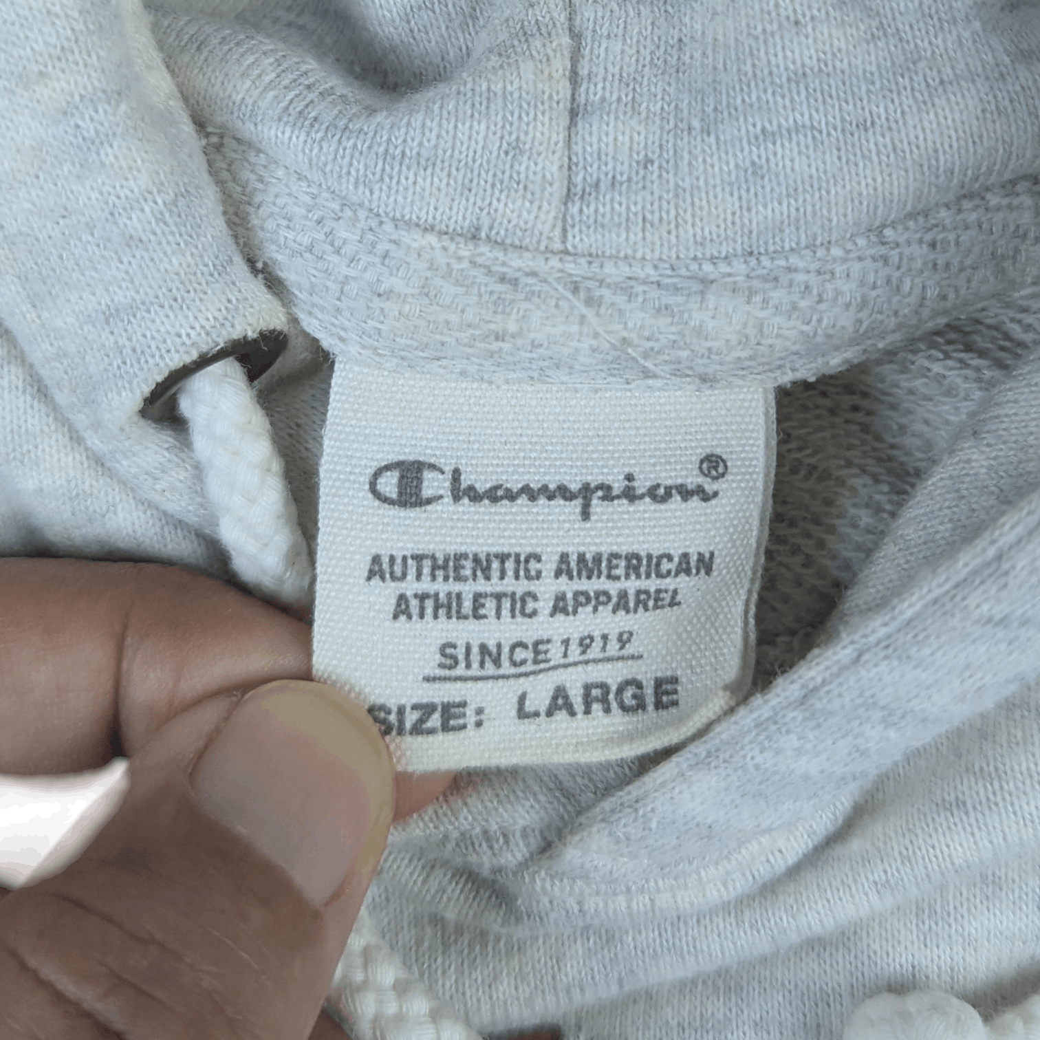 Champion CHAMPION Hoodie Spell Out Logo Hoodie Size L / US 10 / IT 46 - 12 Thumbnail