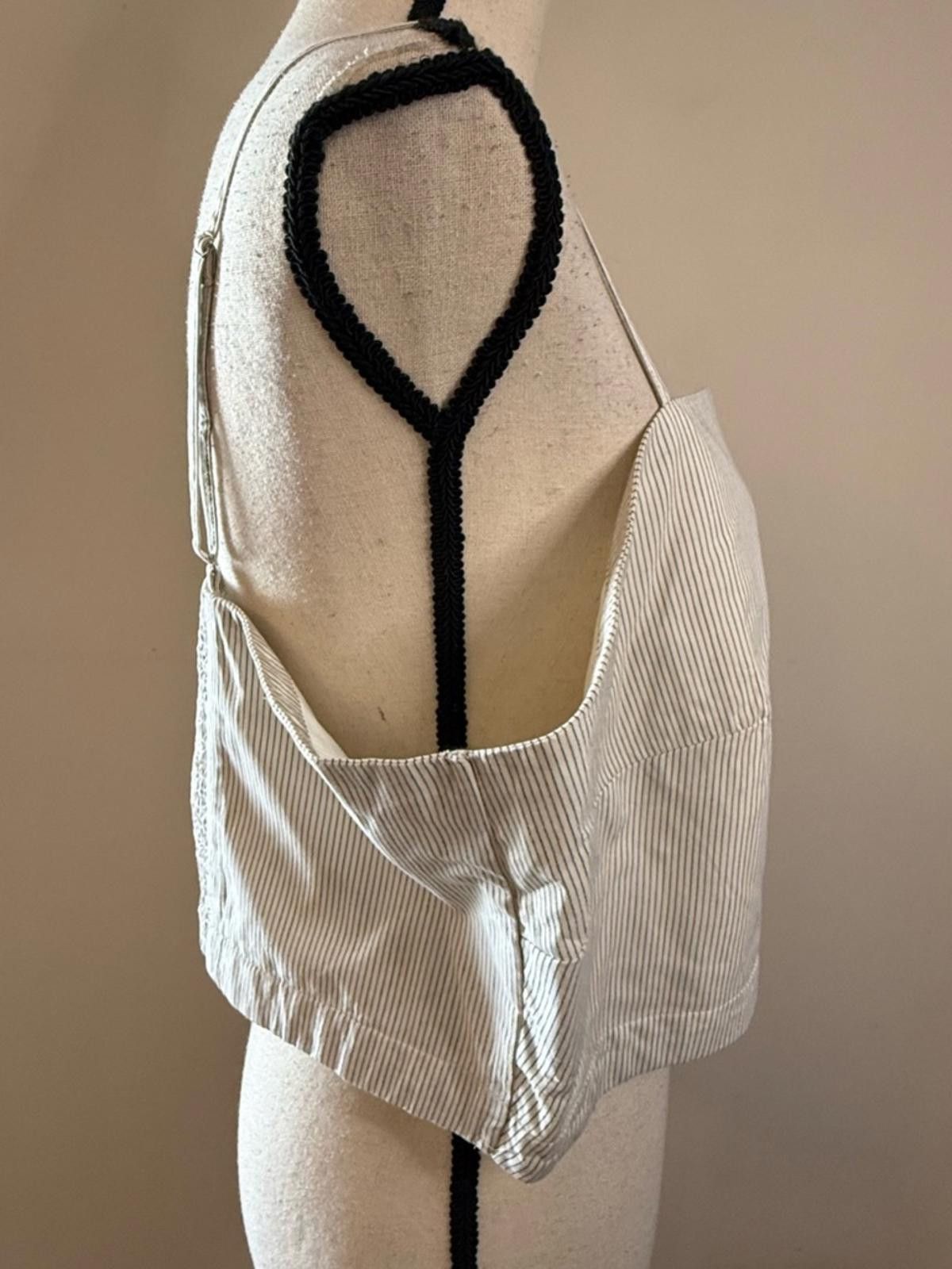 Other Banana Republic Factory preppy striped cropped top SZ XL Size XL / US 12-14 / IT 48-50 - 2 Thumbnail