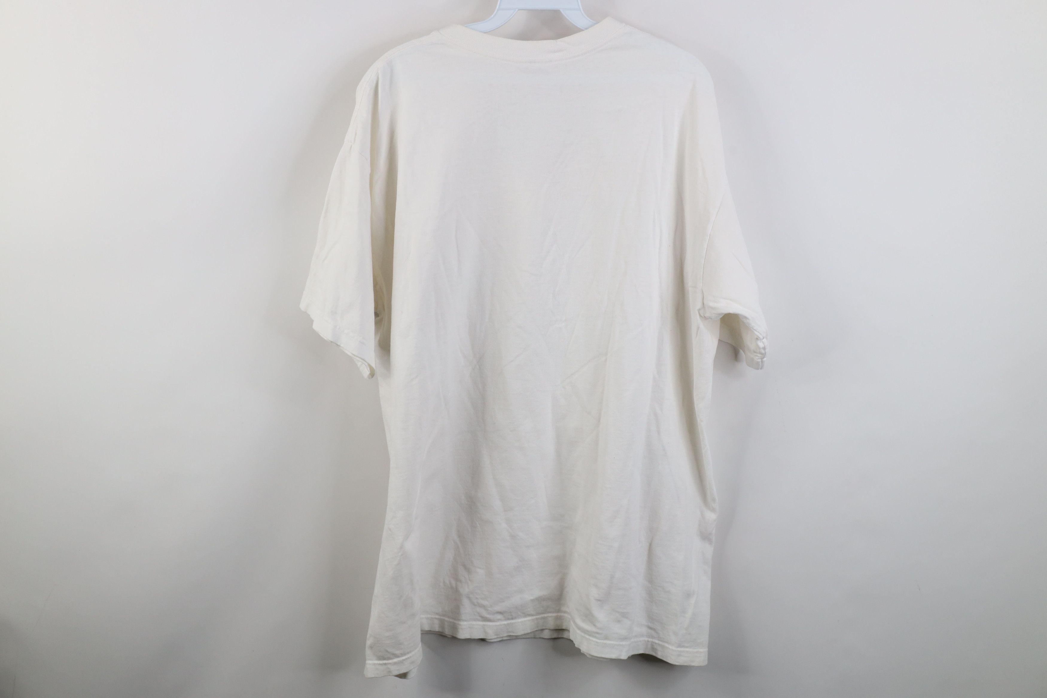 Nike Vintage 90s Nike Scott Center Swoosh V-Neck T-Shirt USA Size US XL / EU 56 / 4 - 11 Thumbnail